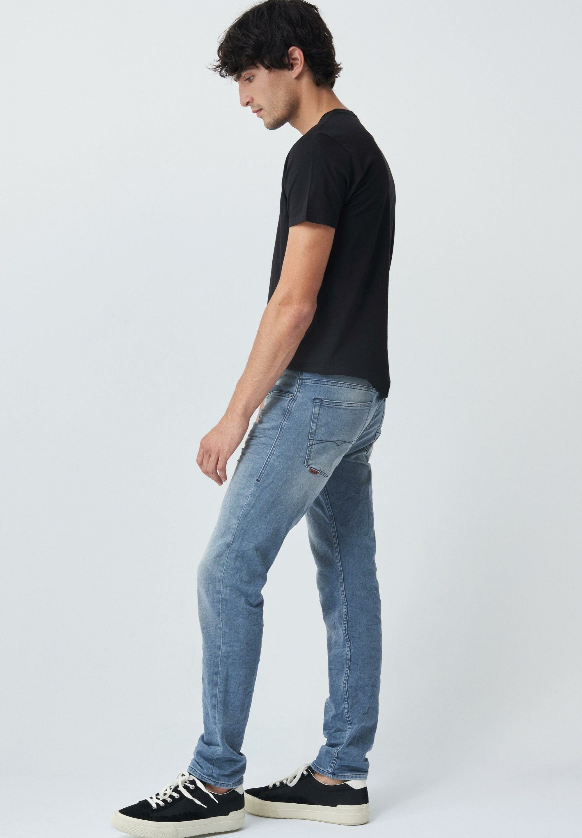 Herren Jeans Salsa Slim-fit-Jeans SLIM Jeans, Slim, slim, uni, denim
