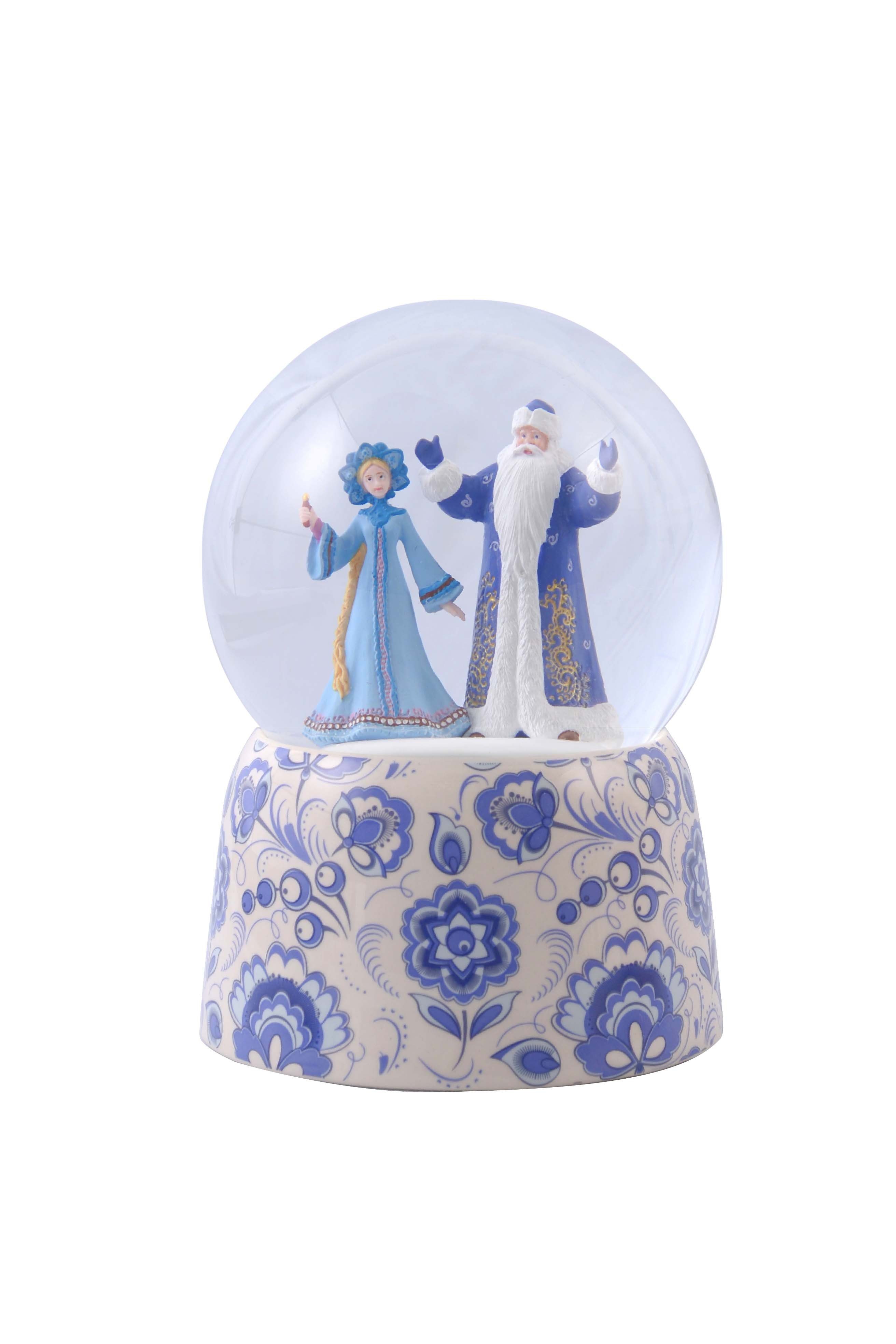 Musicboxworld Spieluhr Schneekugel Väterchen Frost