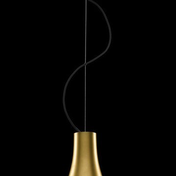 SLV Hängeleuchte Pendelleuchte Bato in Gold E27 350mm, keine Angabe, Leuchtmittel enthalten: Nein, warmweiss, Hängeleuchte, Pendellampe, Pendelleuchte