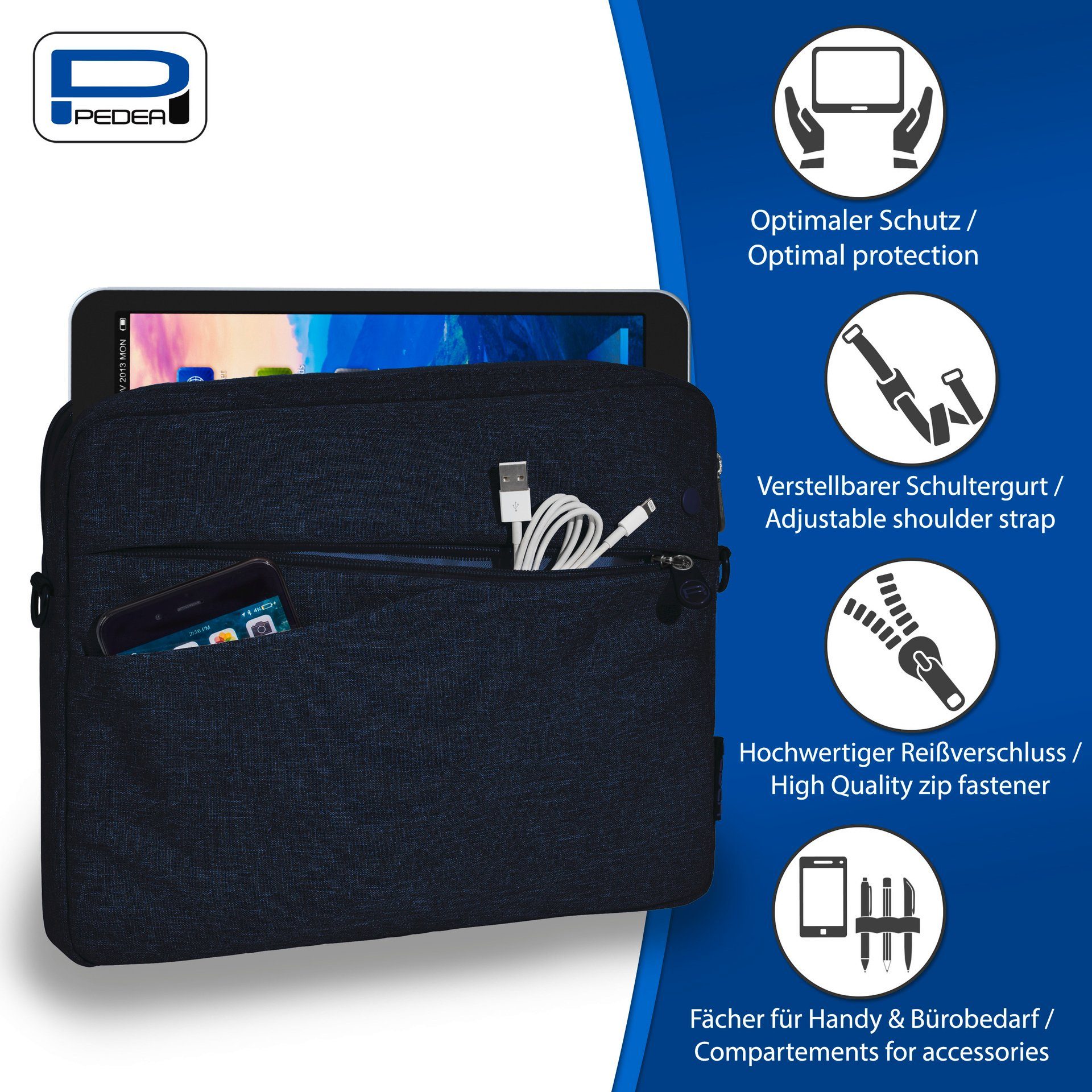 PEDEA Tablettasche Tablettasche Fashion bis 32,8 günstig online kaufen