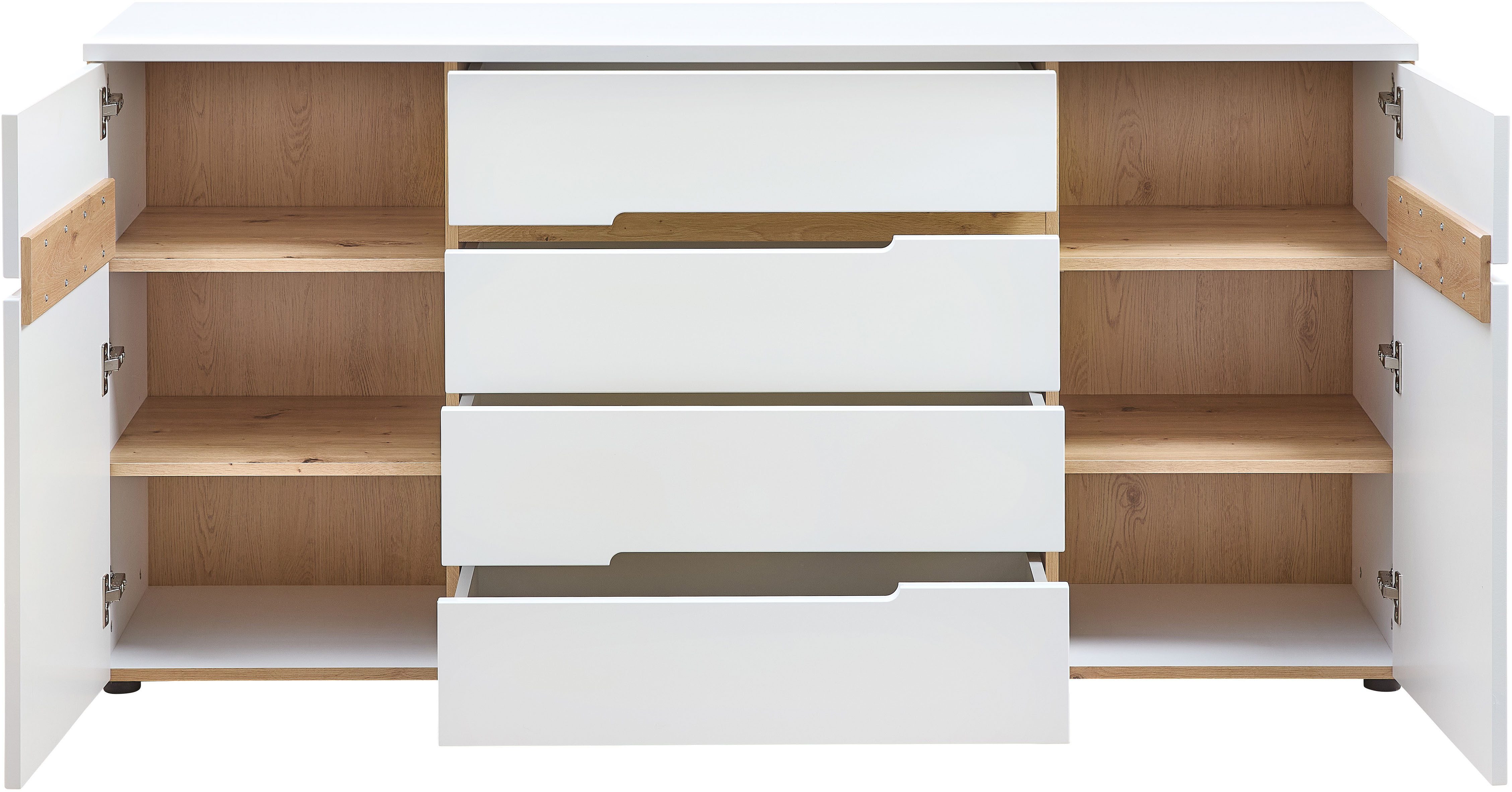 Innostyle Essbank Memphis Sitzbank, 130x49x40cm (B/H/T) (1-St), 2 Klemmkissen