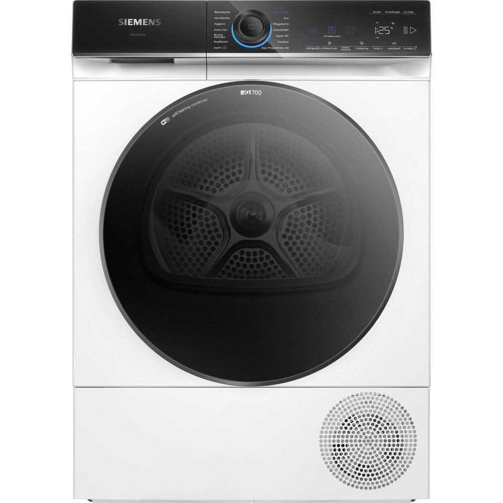 Wärmepumpentrockner WQ46B2DEX: Energieeffizientes Trocknen für große Haushalte