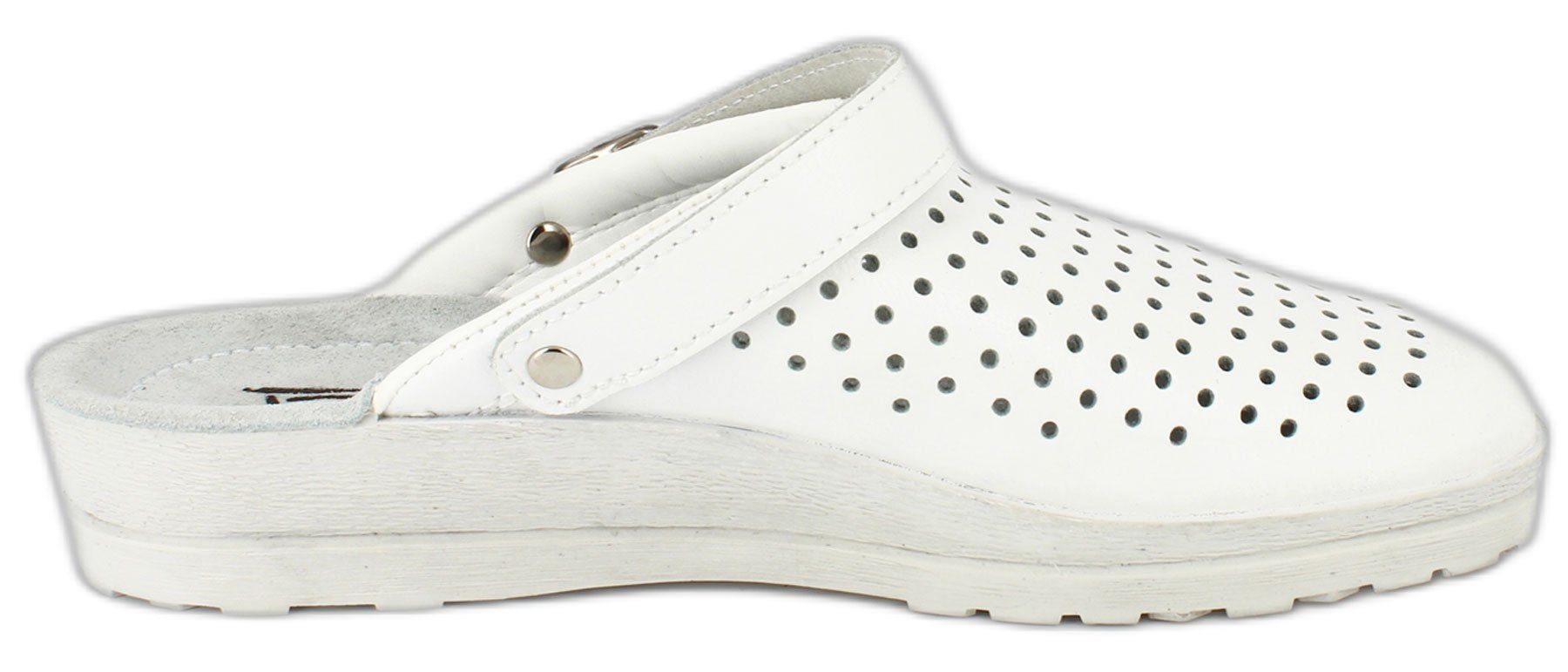 Beck Herren-Clogs Theo mit Fersenriemen Hausschuh (hochwertiges Fußbett) Mit Luftlöchern