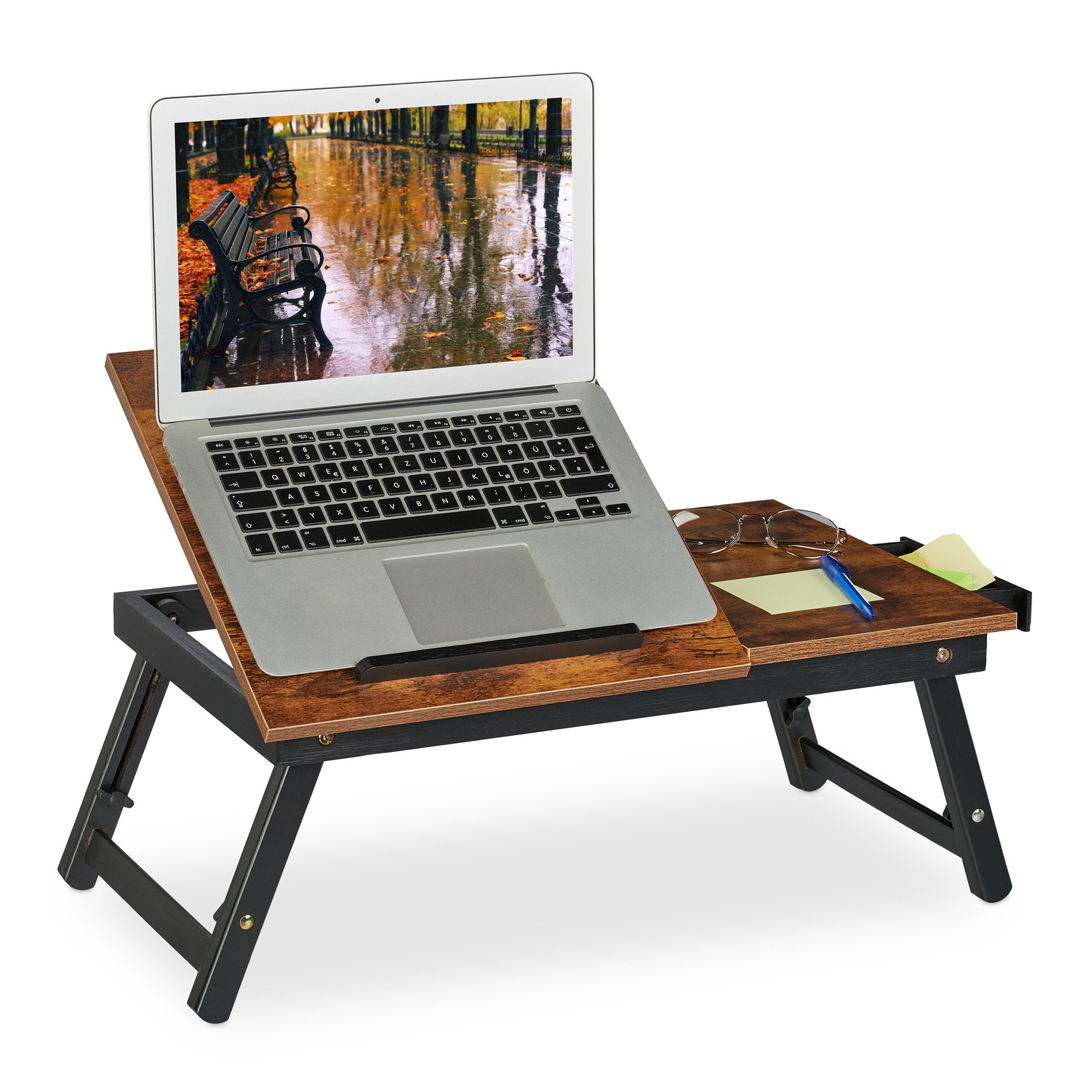 relaxdays Laptoptisch Höhenverstellbarer Laptoptisch günstig online kaufen