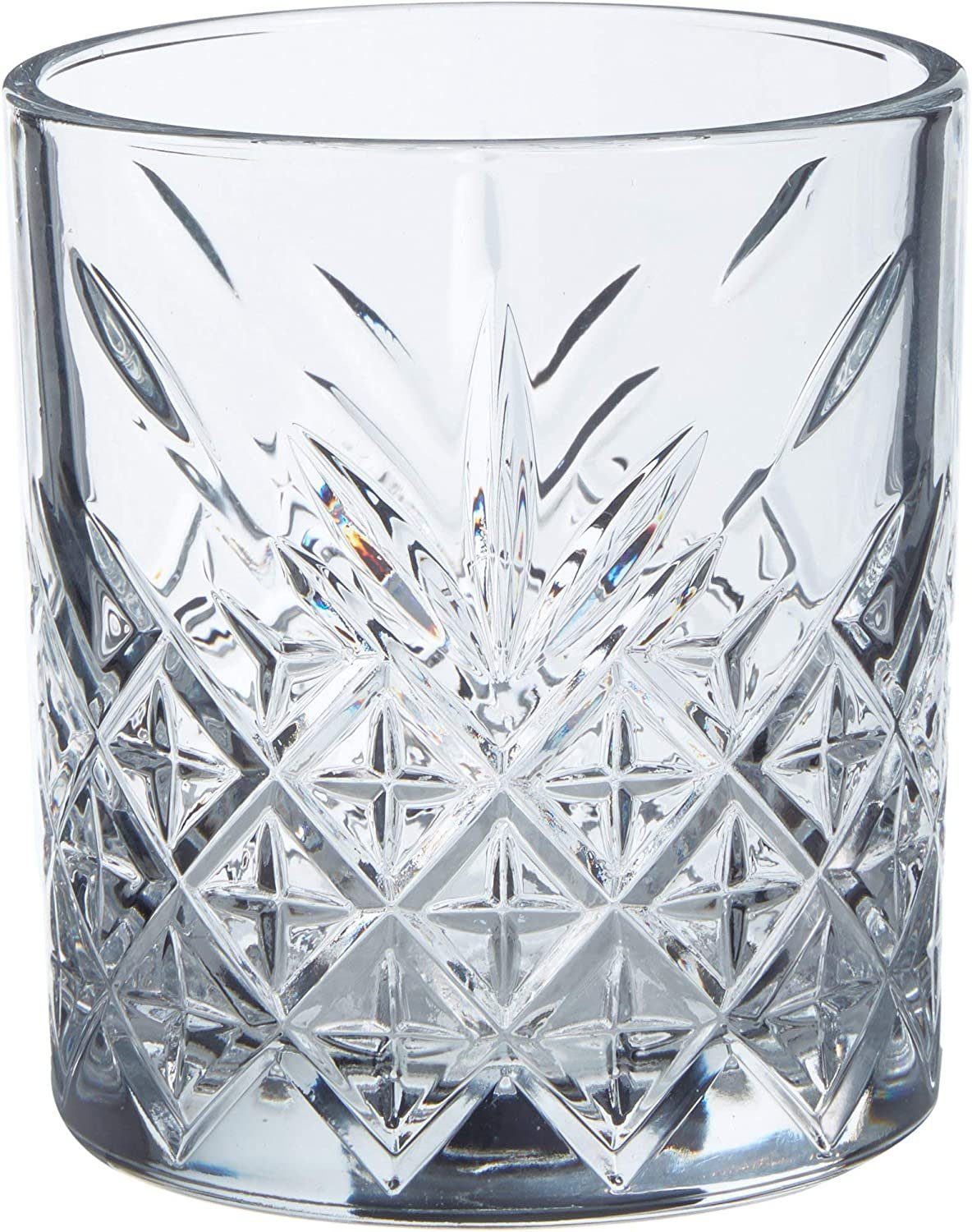 Pasabahce Gläser-Set Timeless, Glas, Kristallglas 4er Set, Whiskey Glas