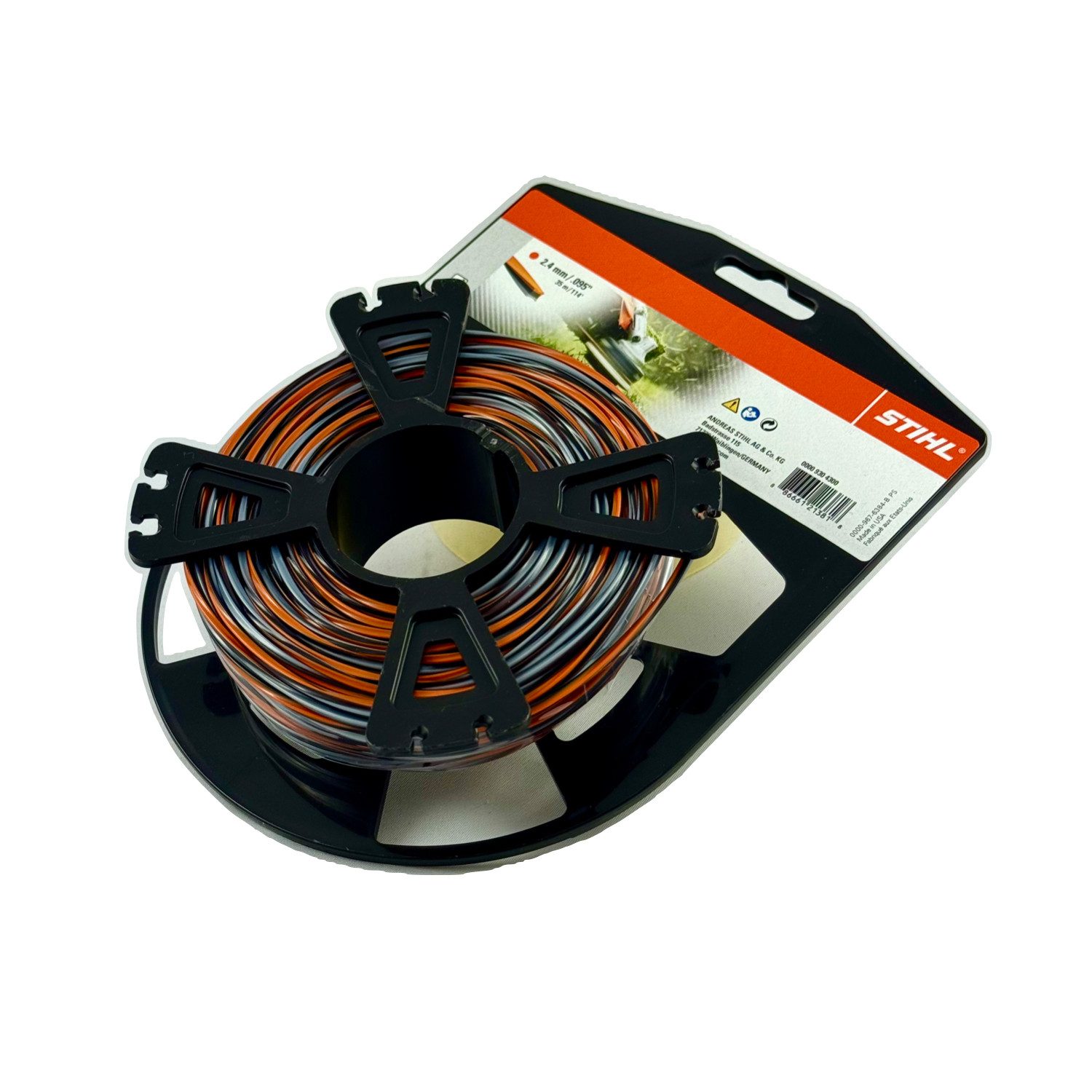 STIHL Trimmerfaden STIHL Mähfaden, Trimmerfaden, 2,4mm, 35m CF3 PRO 00009304300