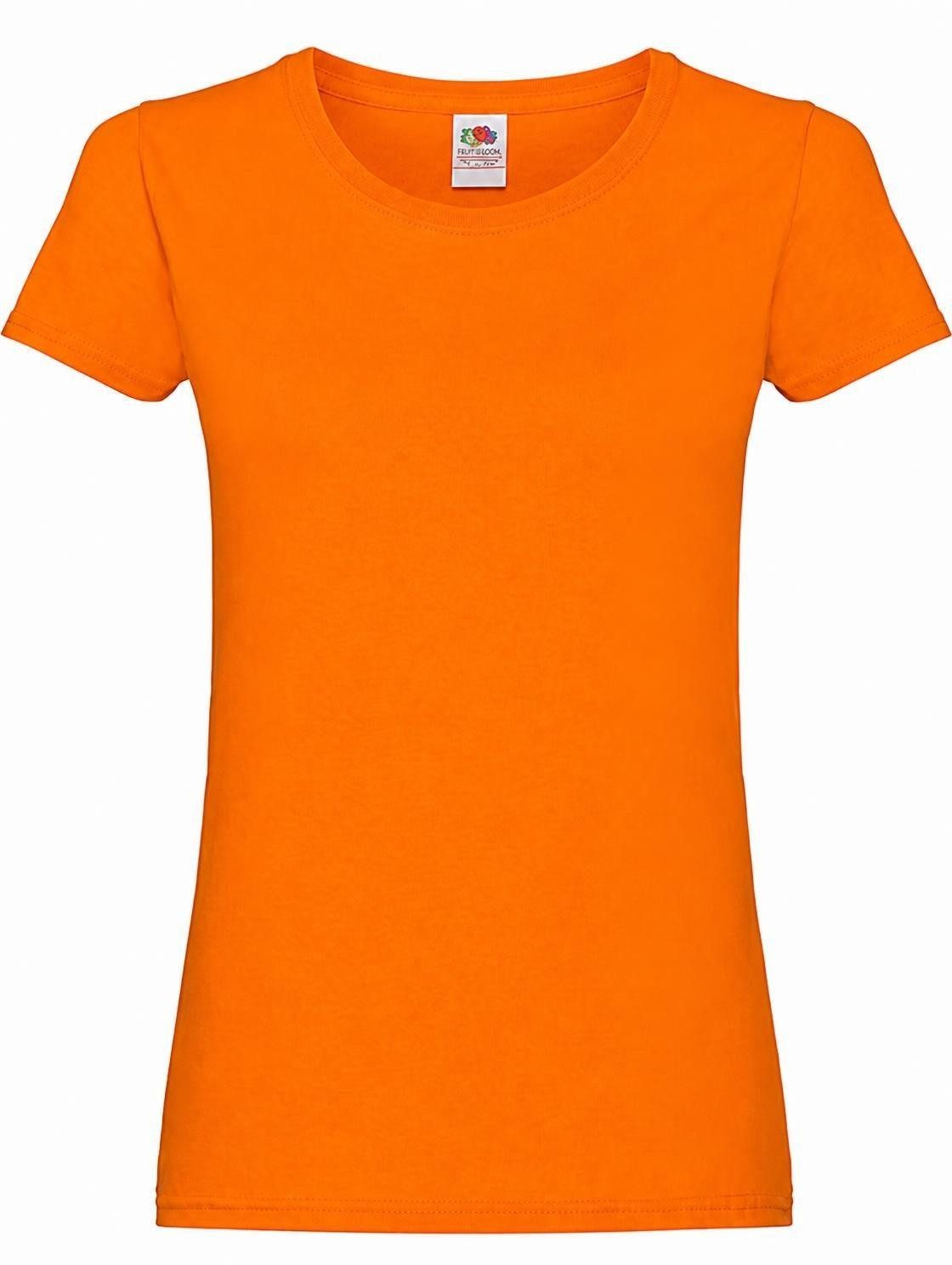 Fruit of the Loom Rundhalsshirt Damen Original T Lady-Fit /