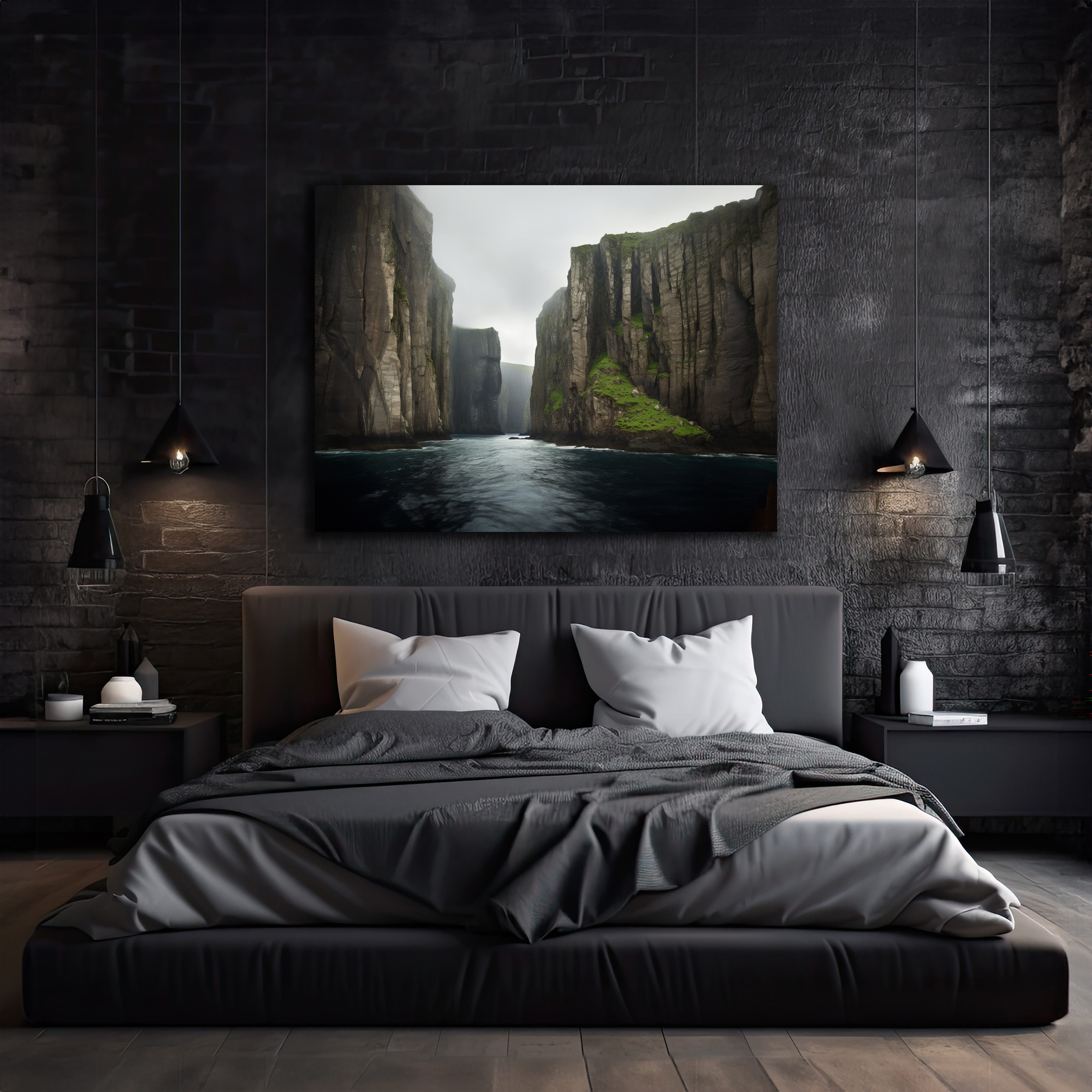 DARO Design Leinwandbild Modern Abstrakt Wandbilder günstig online kaufen