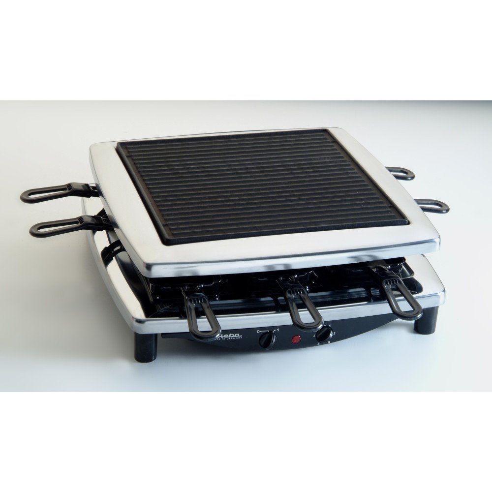 Steba Raclette RC 3 PLUS Chrom Raclettegrill