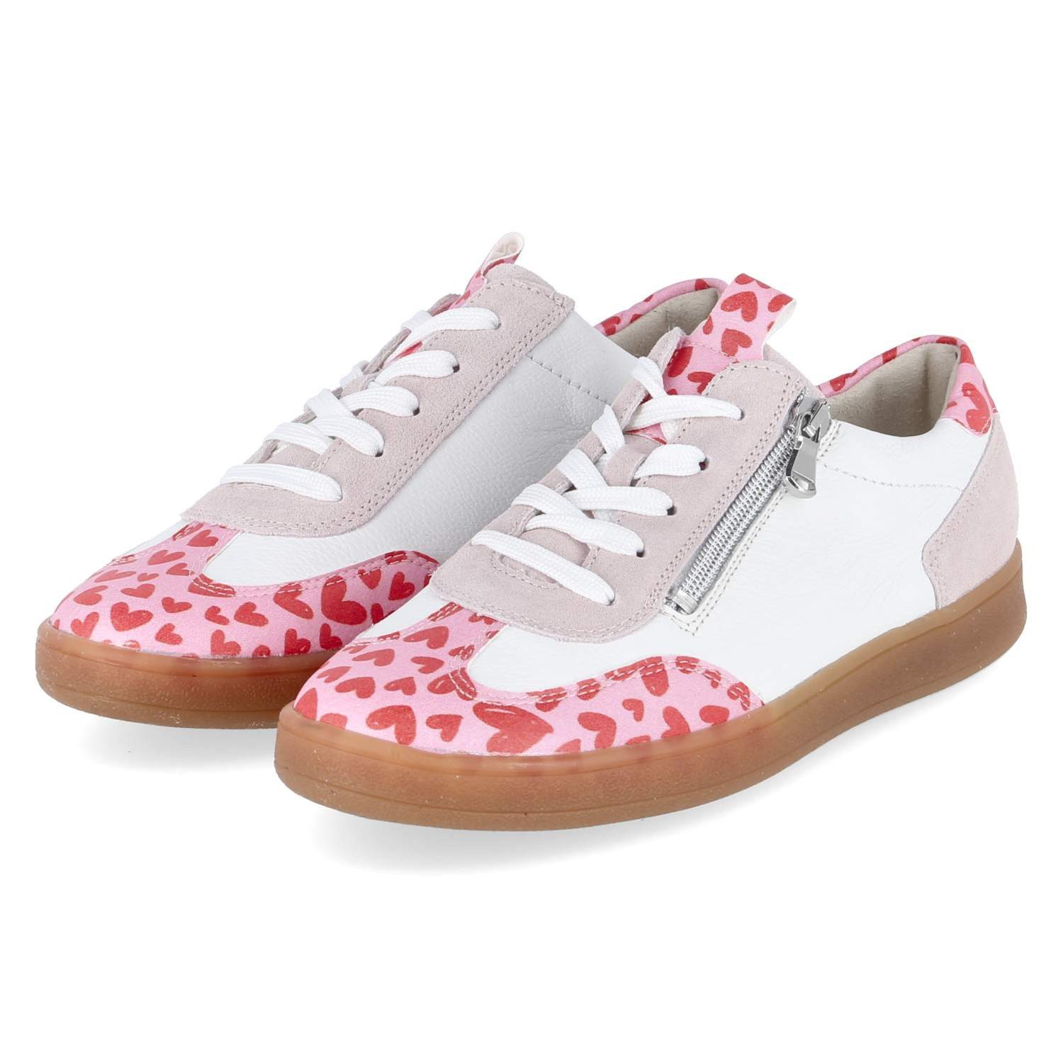 Waldläufer Waldläufer 704002-300/264 Damen Leder & Textil rosa Schnürschuh