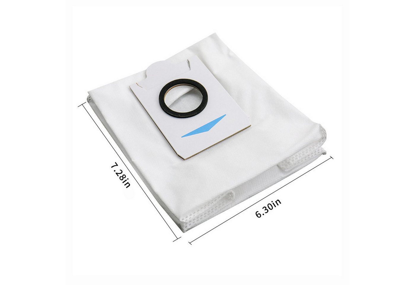 Thumbnail - Roboparts Staubsaugerbeutel für Ecovacs Deebot X1 Turbo, Omni Saugroboter – 6 Stück