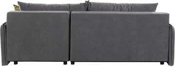 COLLECTION AB Ecksofa Sunny L-Form, inkl. Bettfunktion und Bettkasten