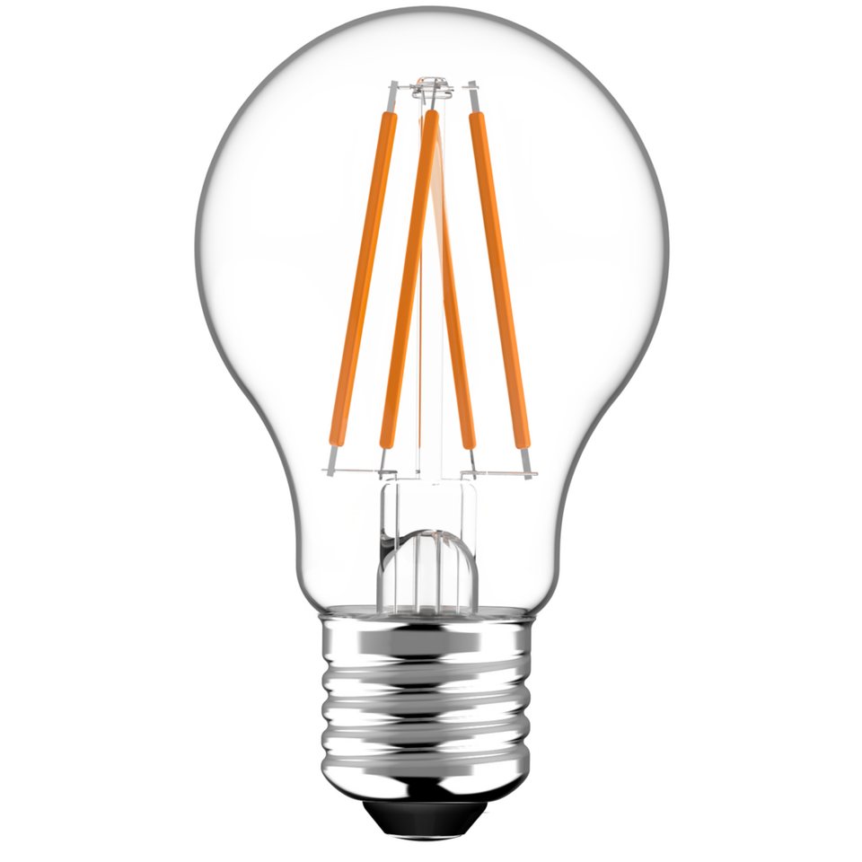 LED's light LED-Leuchtmittel 0611121 LED-Birne, E27, E27 mit  Dämmerungssensor 7,3 Watt warmweiß AUTO EIN/AUS