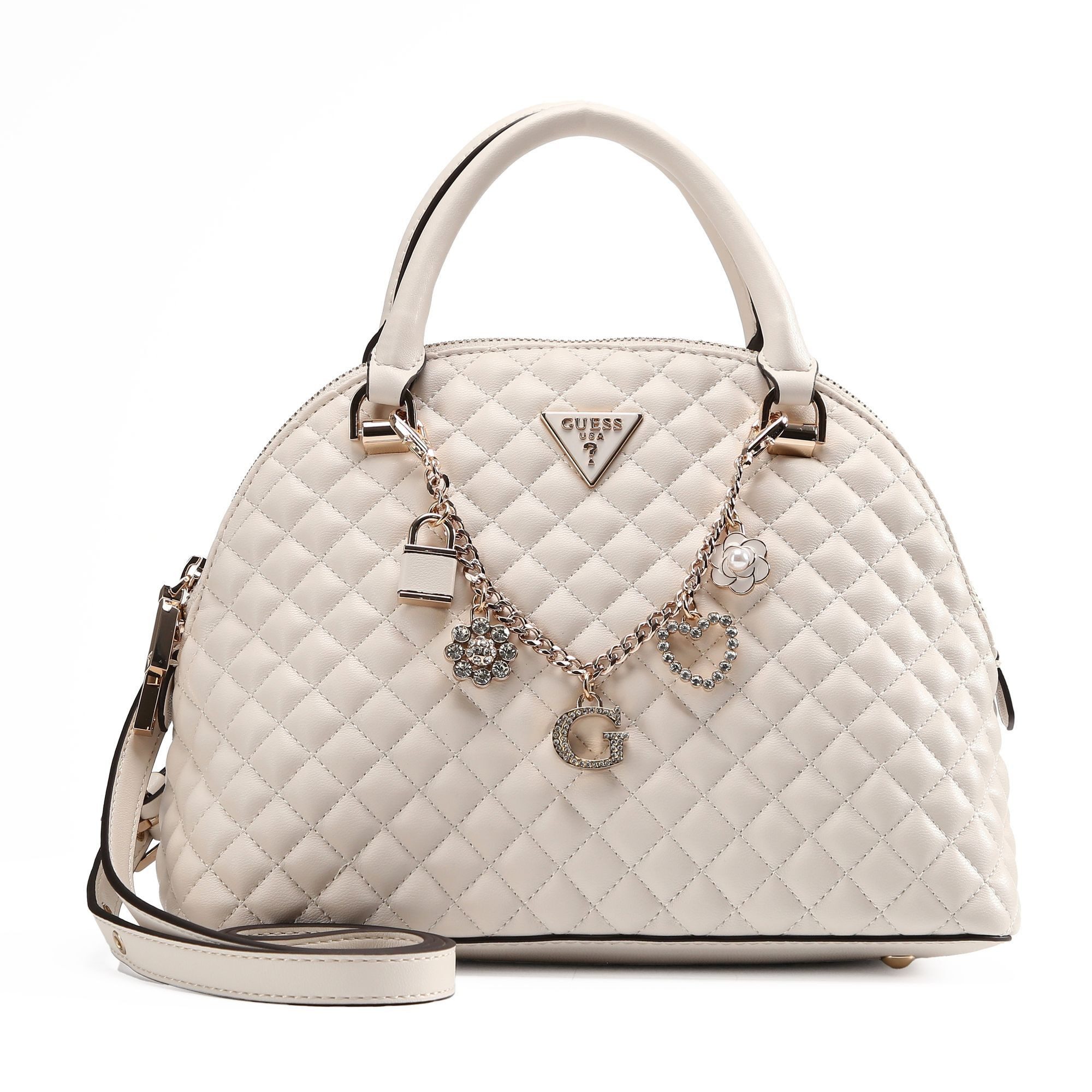 Guess Henkeltasche Everlee, Polyurethan günstig online kaufen