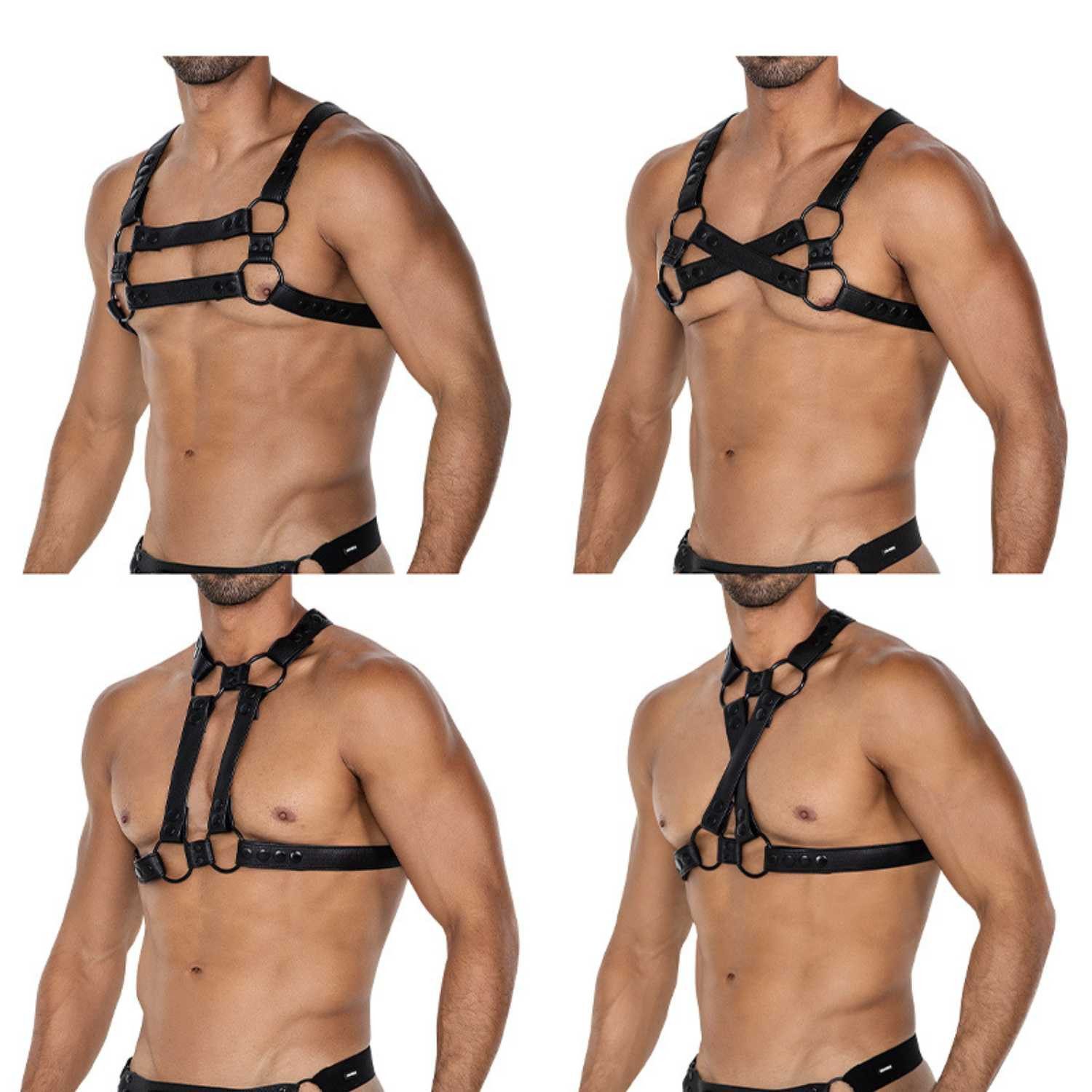 CUT4MEN T-Shirt Harness schwarz variabel sexy günstig online kaufen