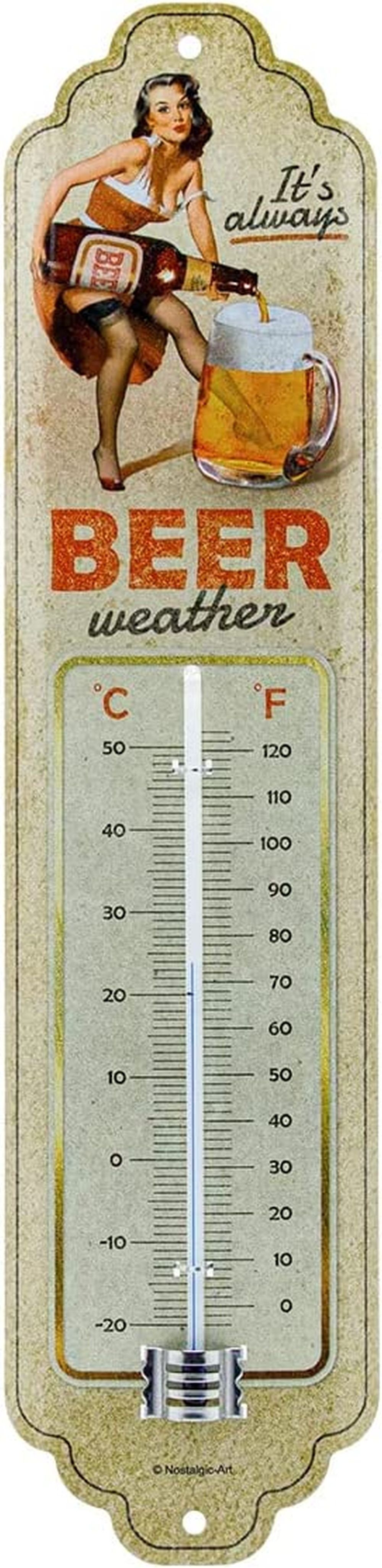 Nostalgic-Art Raumthermometer Thermometer - Beer Weather