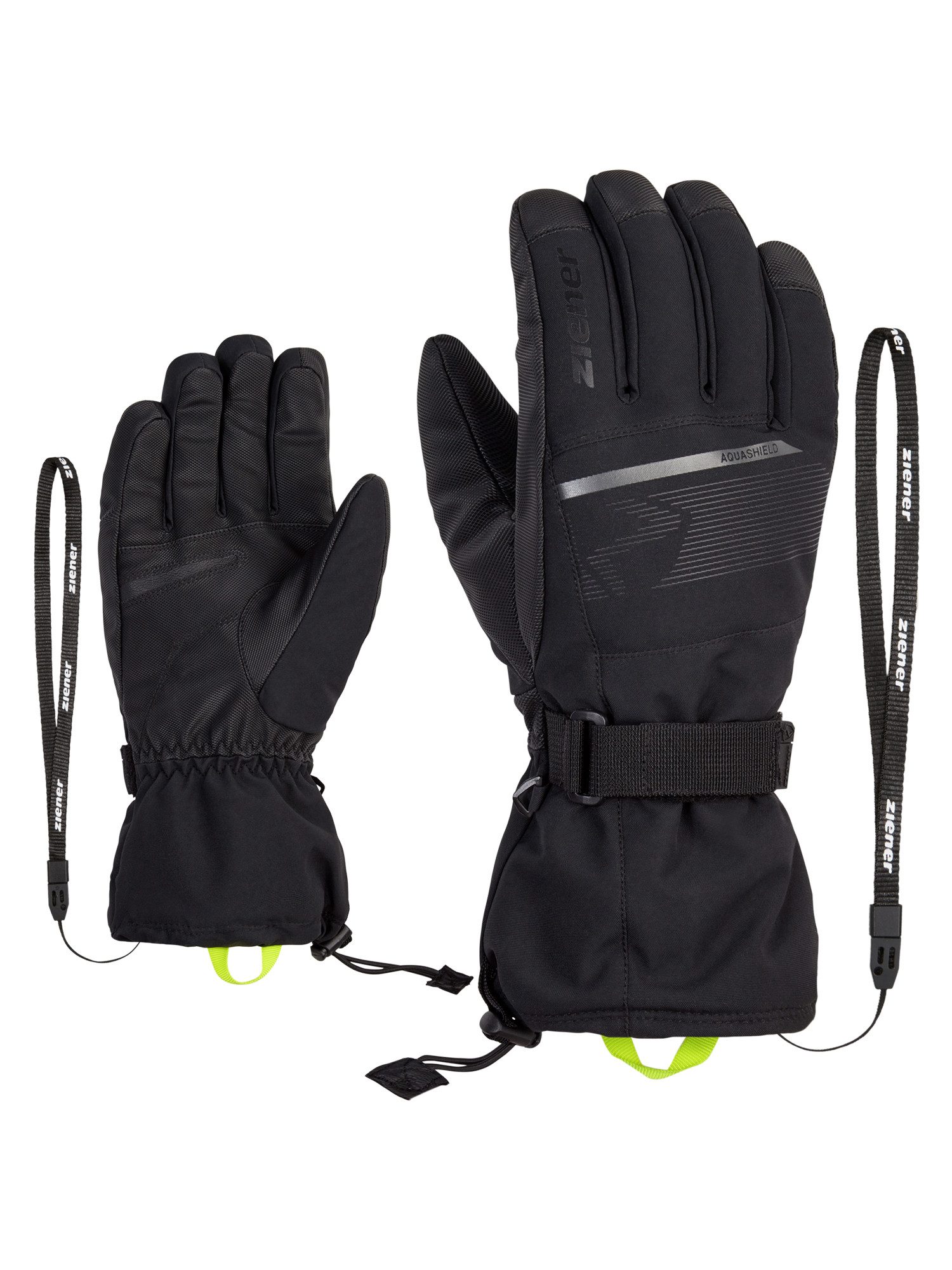 Skihandschuhe ZIENER GENTIAN AS Handschuh 2025 black