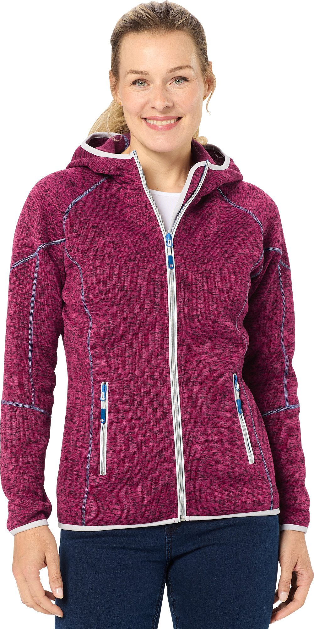 Spitzbergen Strickfleecejacke Behaglicher Komfort für jede Gelegenheit