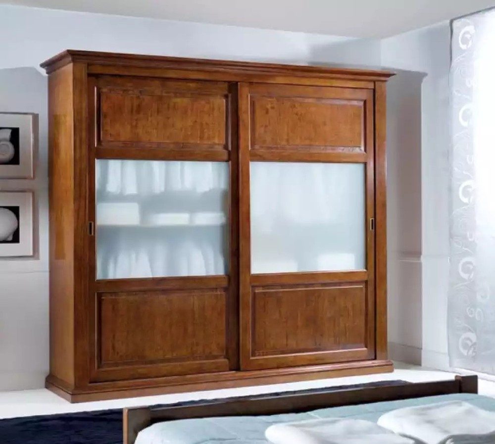 Kleiderschrank Italienischer Echtholz Kleiderschrank für Schlafzimmer Möbel