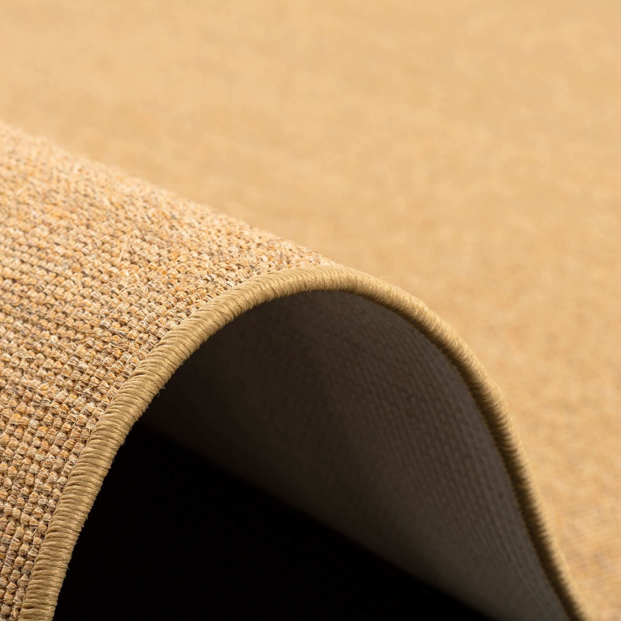 Snapstyle Sisalteppich Sisal Natur Läufer Teppich, Rechteckig, Höhe: 6 mm – Bild 4 von 5