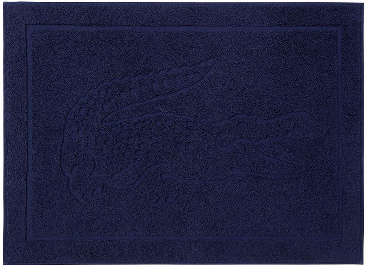 Lacoste Badematte »LLACOSTE«, Höhe 20 mm, schnell trocknend, Baumwolle, rechteckig, hochwertige Badematte in Größe 55x80 cm