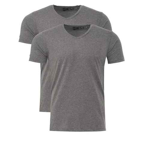 Tazzio T-Shirt E101 (2-tlg) mit V-Ausschnitt im 2er-Pack