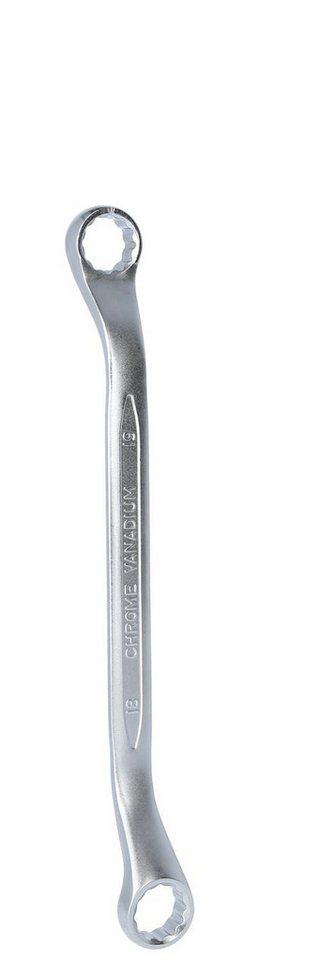 Thumbnail - KS Tools Ringschlüssel Doppel-Ringschlüssel, leicht gekröpft, 18x19mm