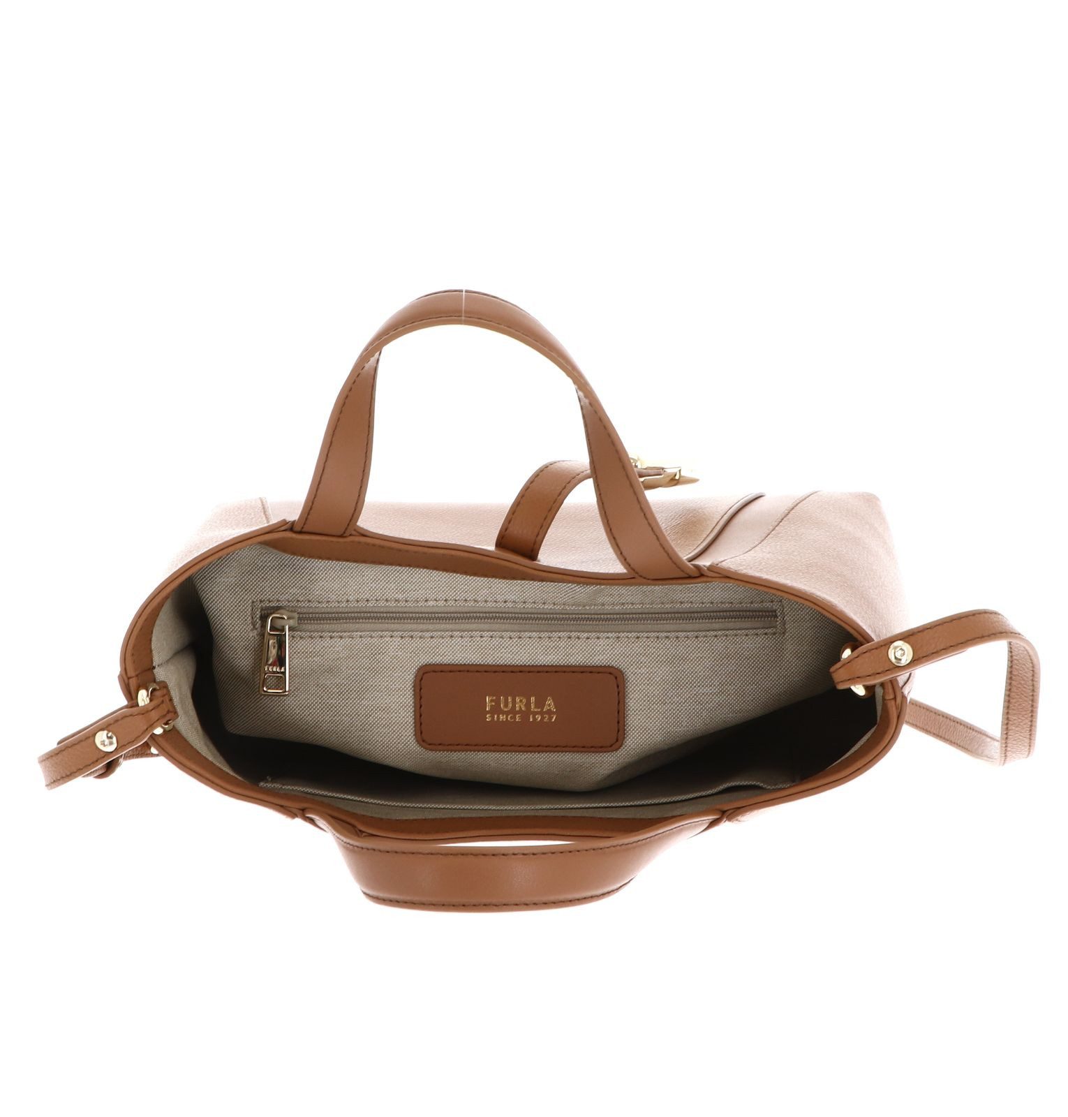 Furla Shopper Tote Bag, aus echtem Leder