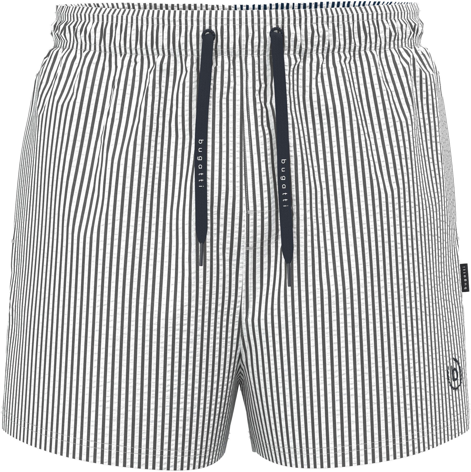 bugatti Badeshorts Grishio Seersucker Struktur günstig online kaufen