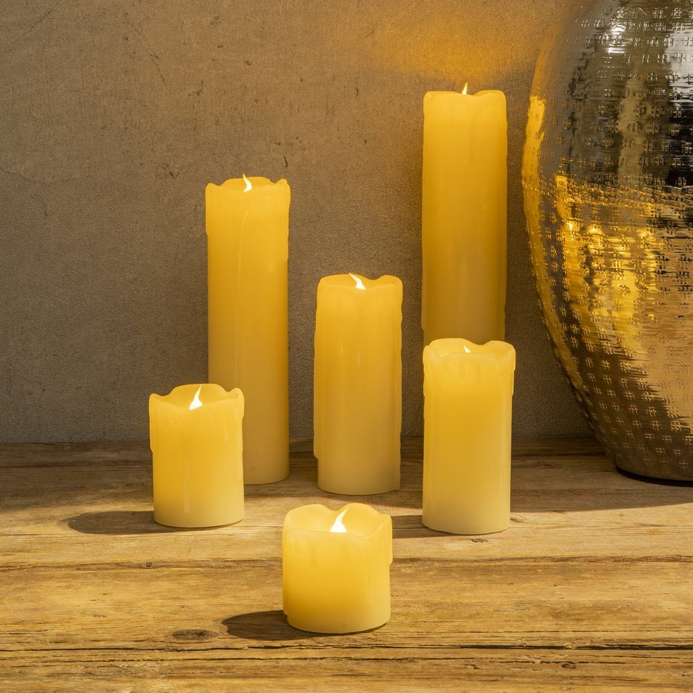 Haushalt International LED-Kerze Flammenlose LED Kerzen, günstig online kaufen