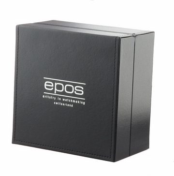 EPOS Automatikuhr 3387.152.20.20.15 schweizer Herren Uhr Swiss Made, schweizer Automatikwerk veredelt (ETA2892A2)