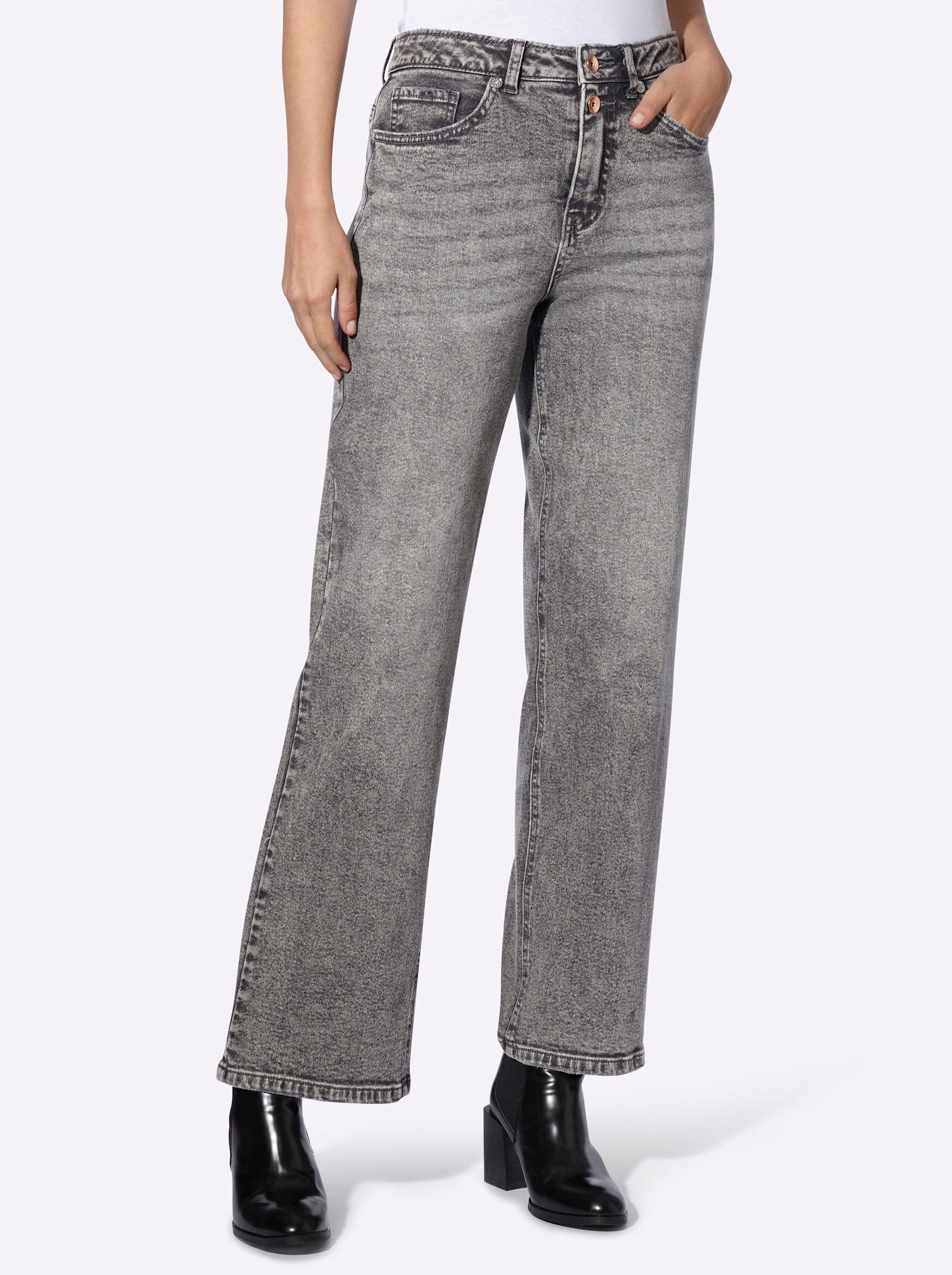 heine Bequeme Jeans Jeans erhöht