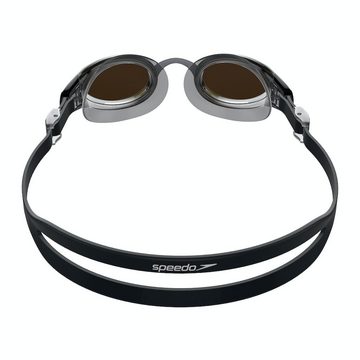 Speedo Schwimmbrille Speedo Mariner Pro Mirror, (1-St), Mit verspiegelten Gläsern für blendfreie Sicht und Sonnenschutz