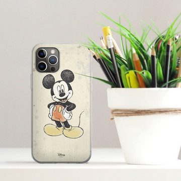 DeinDesign Handyhülle Offizielles Lizenzprodukt Mickey & Minnie Mouse Wasserfarbe, Apple iPhone 12 Pro Silikon Hülle Bumper Case Handy Schutzhülle