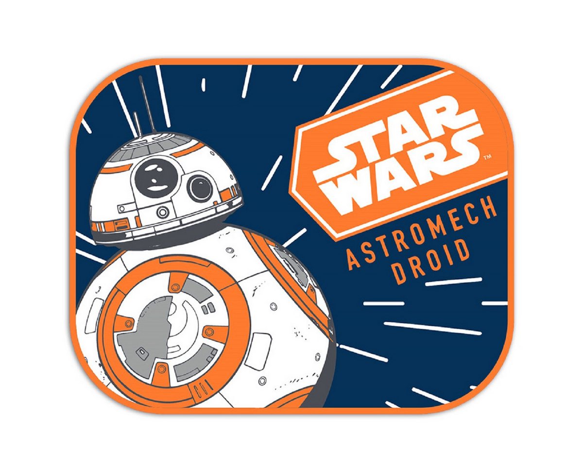 Thumbnail - Star Wars Autosonnenschutz BB8 für Kinder Stitch, schützt vor Sonne und sorgt für Unterhaltung