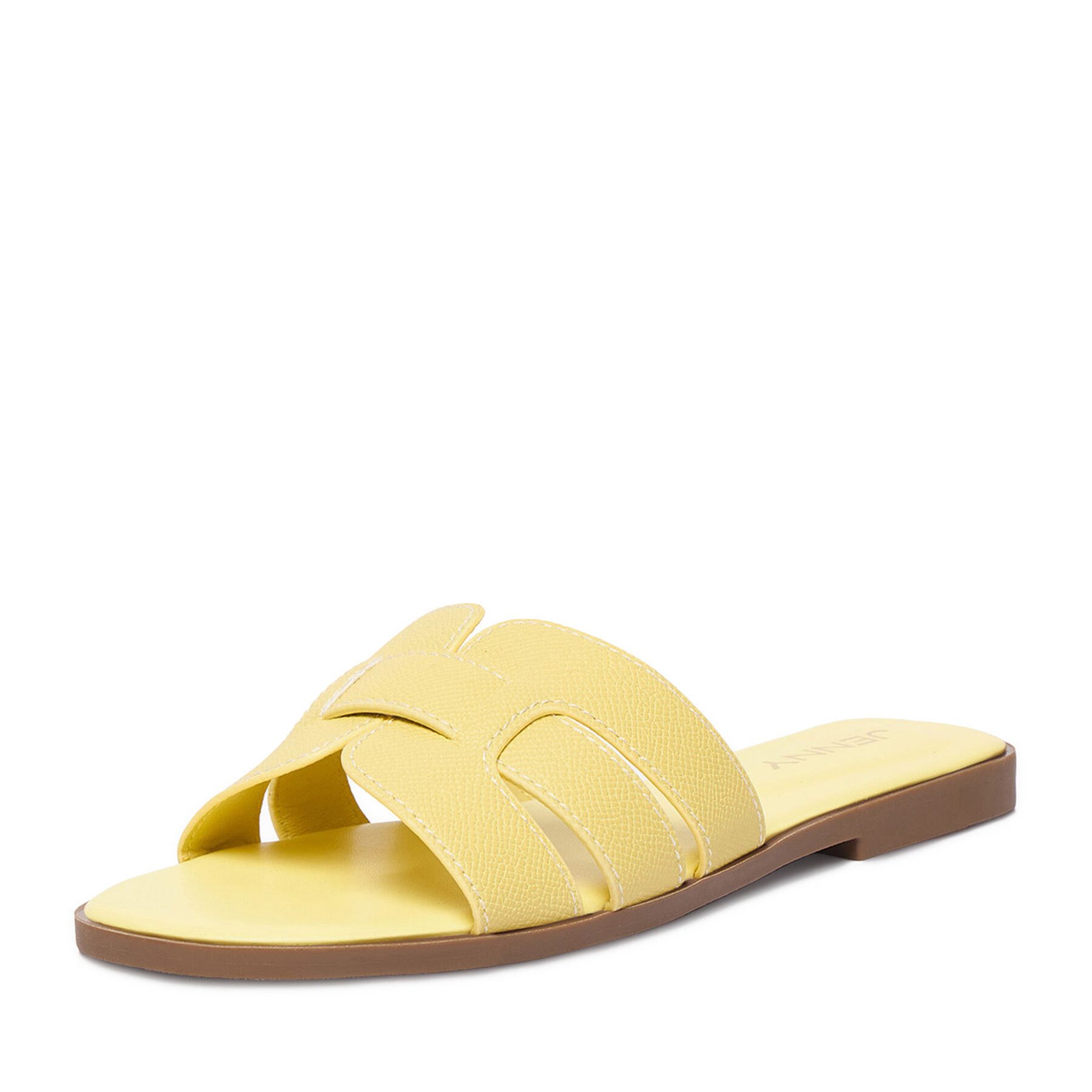 Jenny Jenny Damen Flip-Flops Gelb Badepantolette