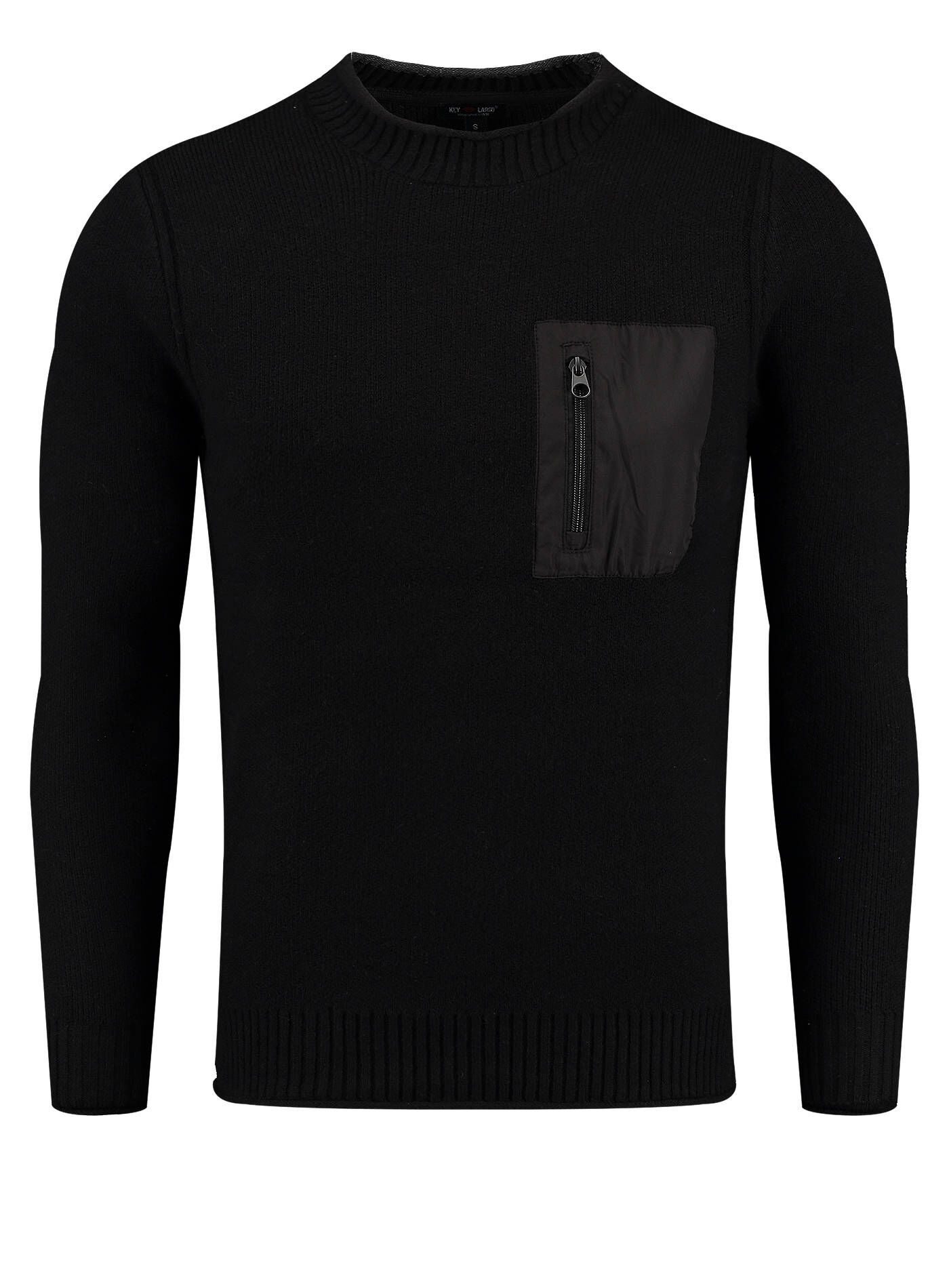 Strickpullover Herren Strickpullover MST FLOOR ROUND