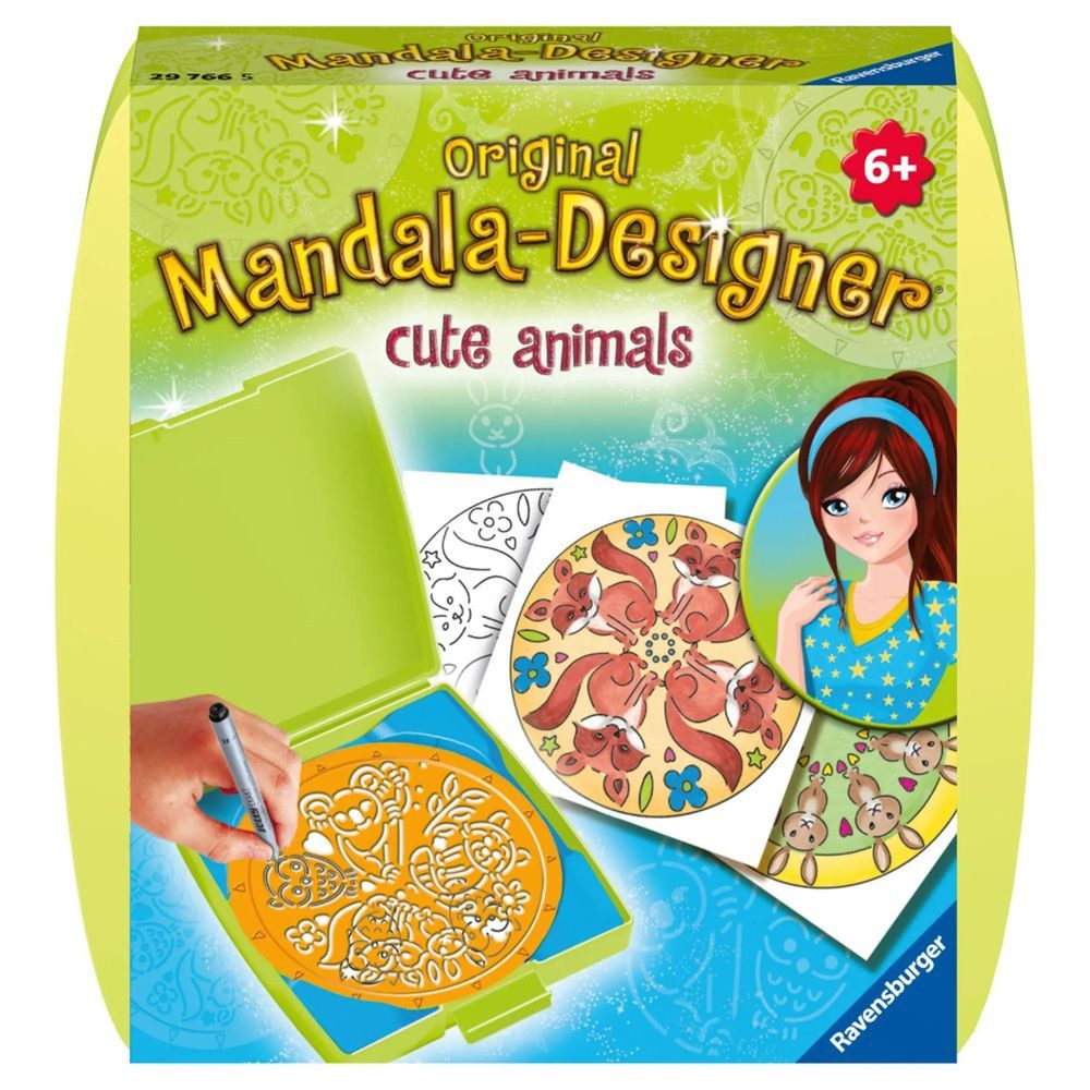 Ravensburger Spiel Mini Mandala-Designer Cute Animals MD Mini