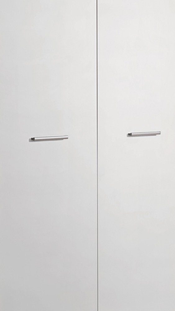 Sonoma Drehtürenschrank 2D in viel (Kleiderschrank, aus Dino Stylefy Eiche, Europa Modern, Holzwerkstoff, made Stauraum, mit Design Schrank) Weiß