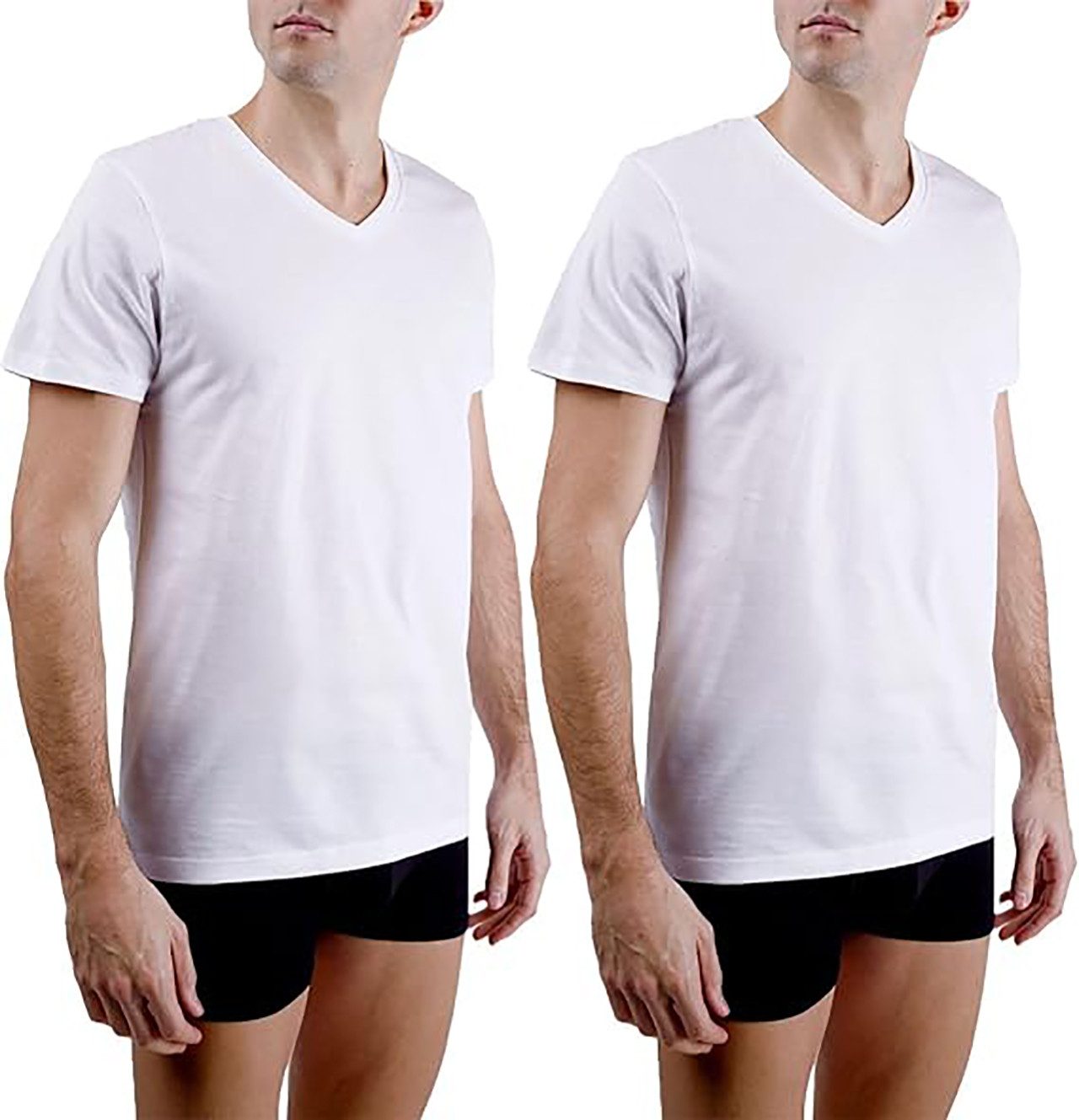 Unterziehshirt Herren T-Shirt (2er Pack)