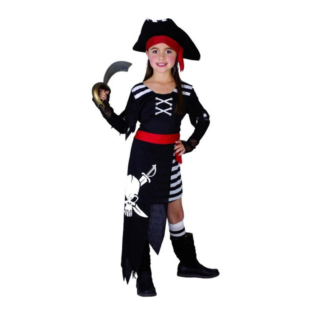 Godan Kostüm Piraten Totenkopf Kostüm Größe 110-120 cm