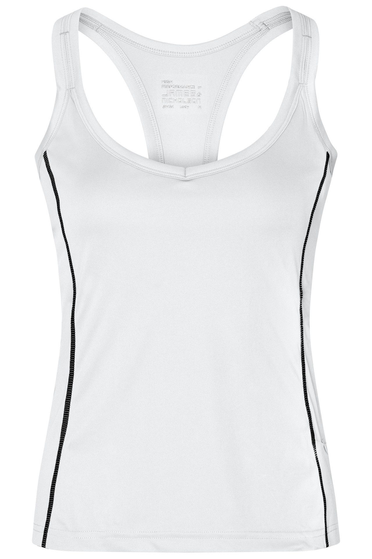 James & Nicholson Lauftop Doppelpack Damen Sporttop mit modischen reflektierenden Details JN424 (Doppelpack, 2er-Pack) Ladies' Running Reflex Top