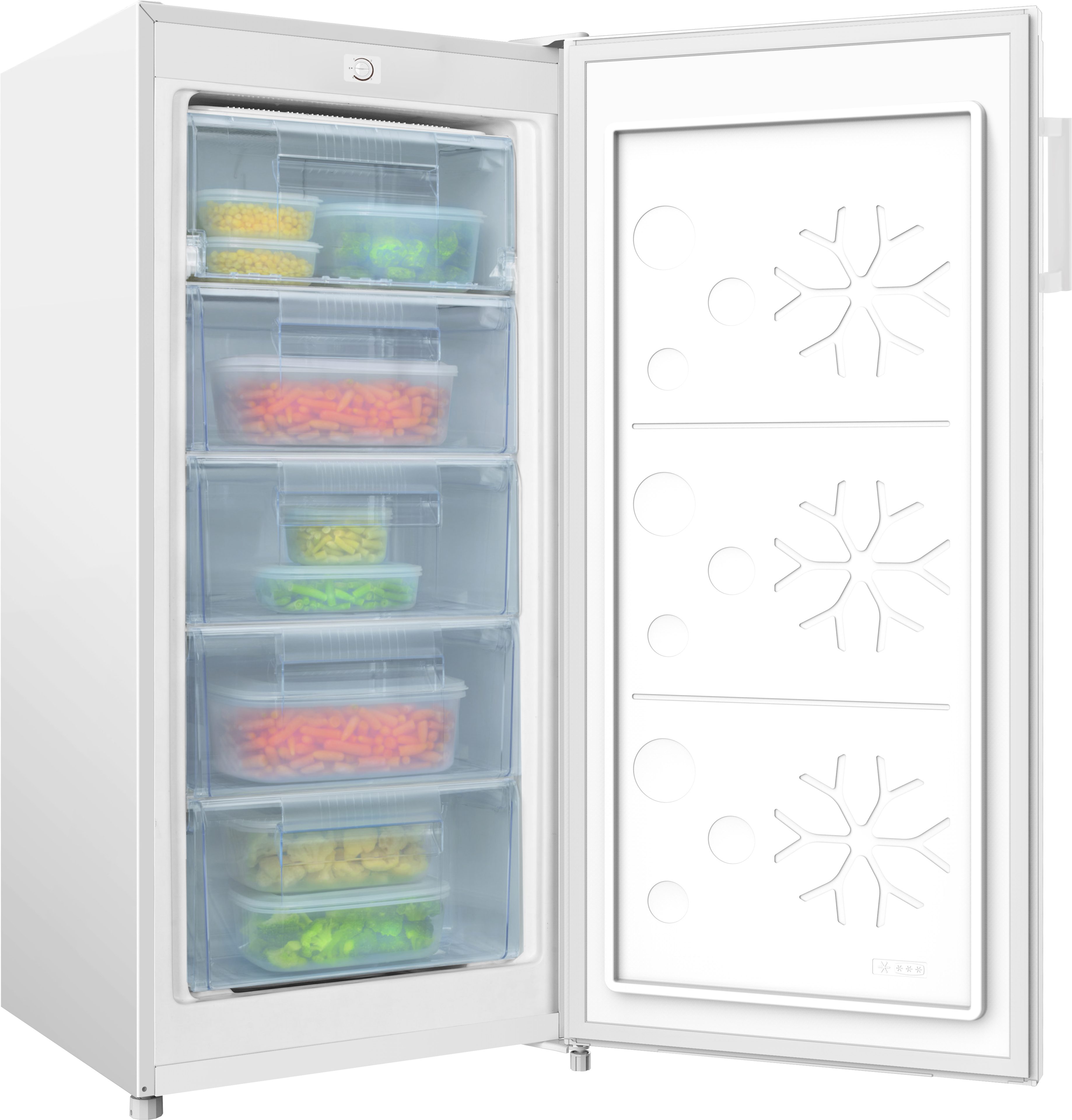 Amica Gefrierschrank GS 321 110 W, 125,2 cm hoch, 54,5 cm breit