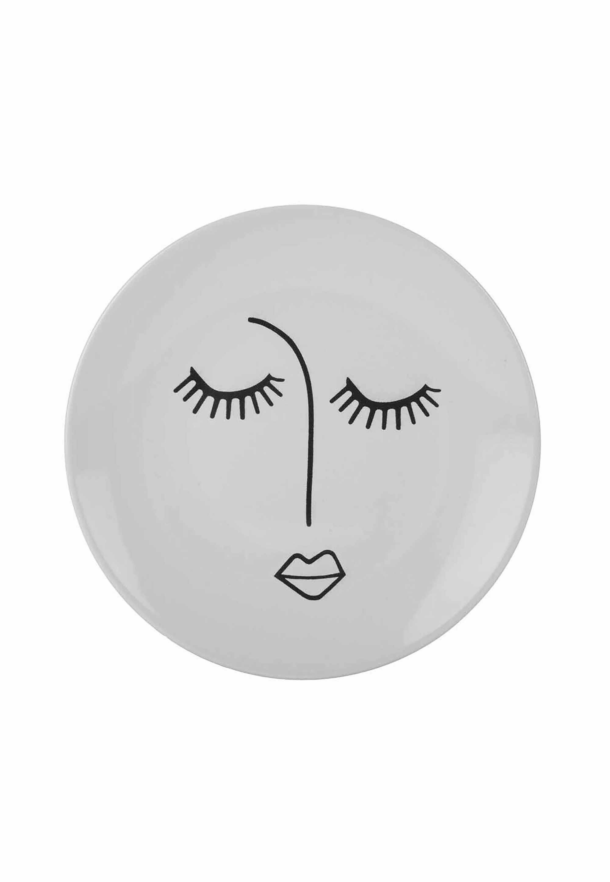 Bella Maison Teller-Set Face (6-tlg), Keramik, Keramik, 6-teilig in tollem Design