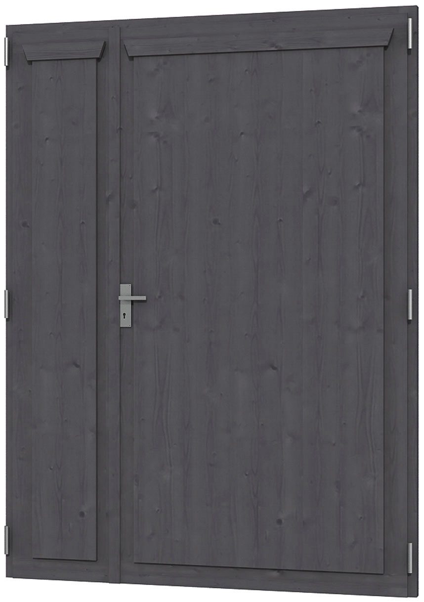 Skanholz Doppelflügeltür, für Carports, 148 x 198 cm