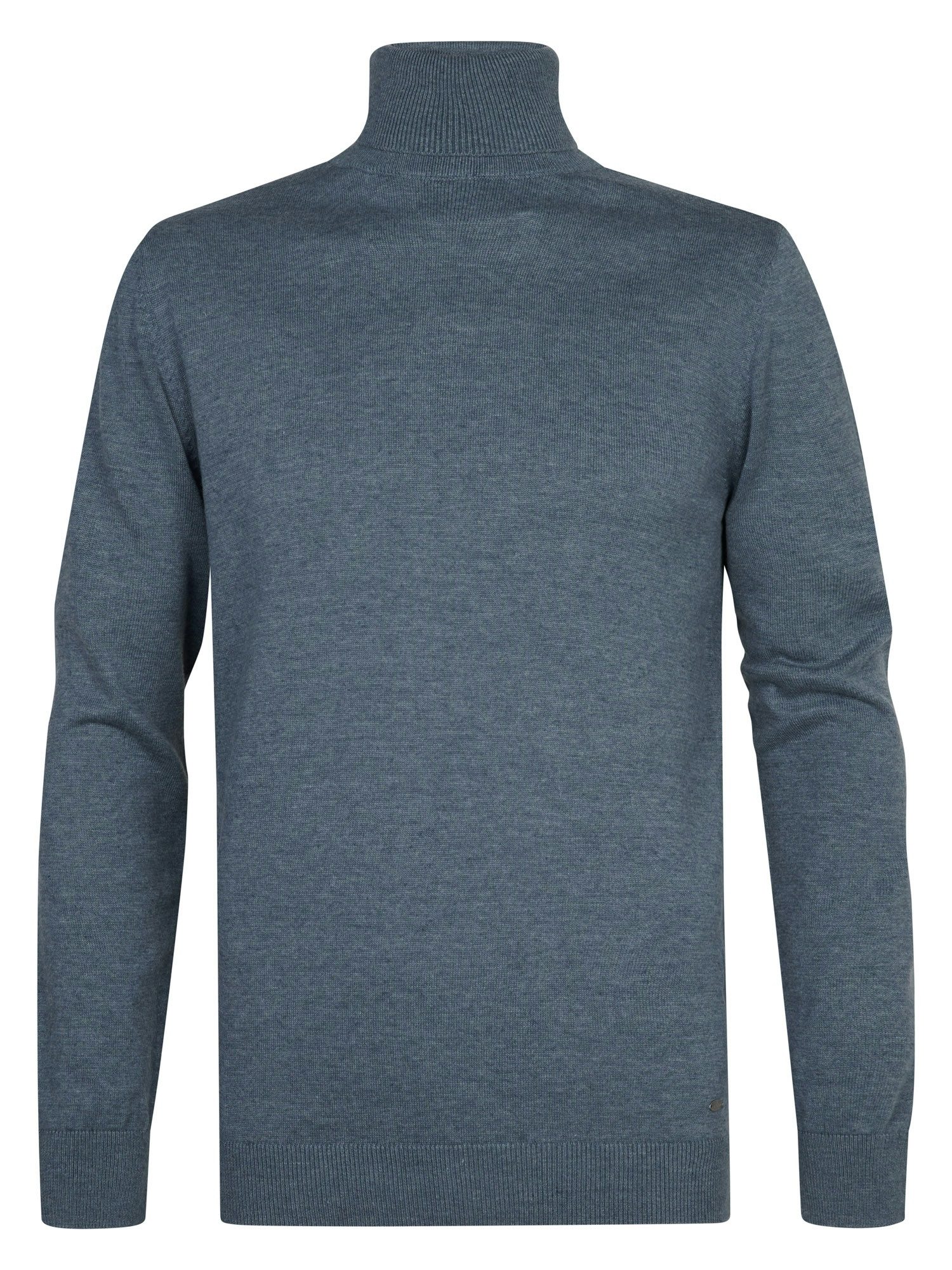 Petrol Industries Rollkragenpullover Men Knitwear Collar Basi Pflegeleichter Materialmix mit Baumwollanteil