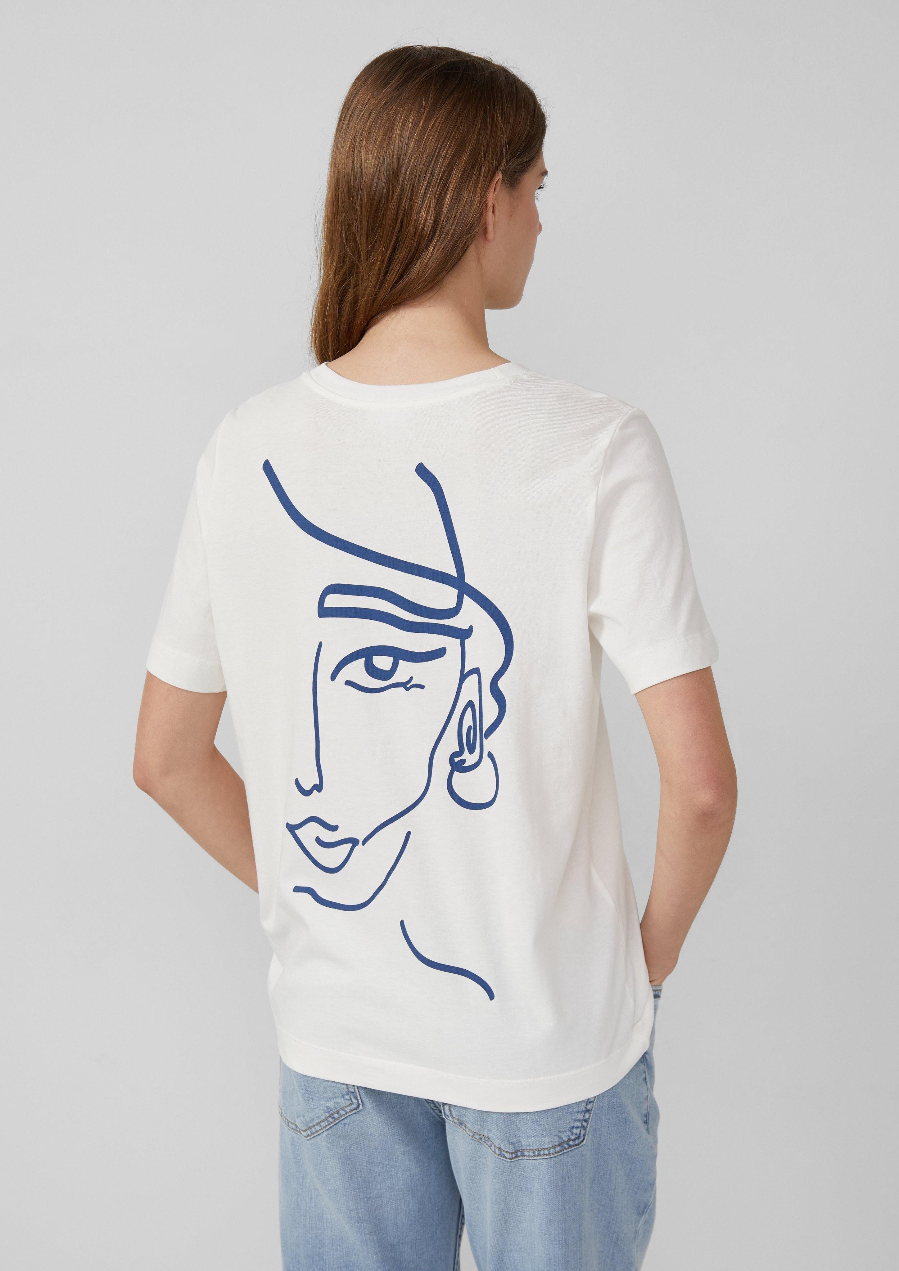 s.Oliver Kurzarmshirt T-Shirt im Relaxed Fit günstig online kaufen