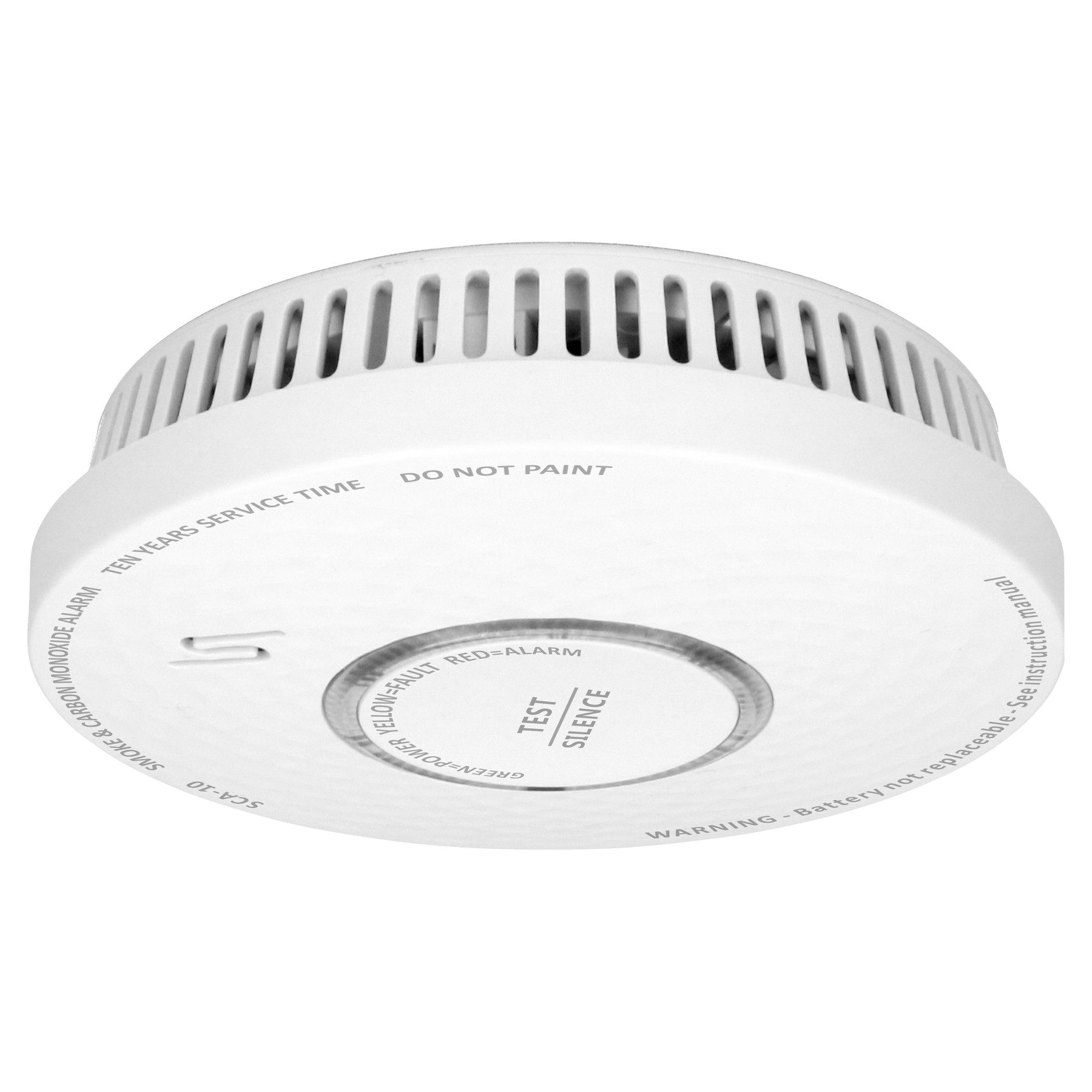 Alecto ALECTO Rauch- und Kohlenmonoxidalarm SDX10, weiß Rauchmelder