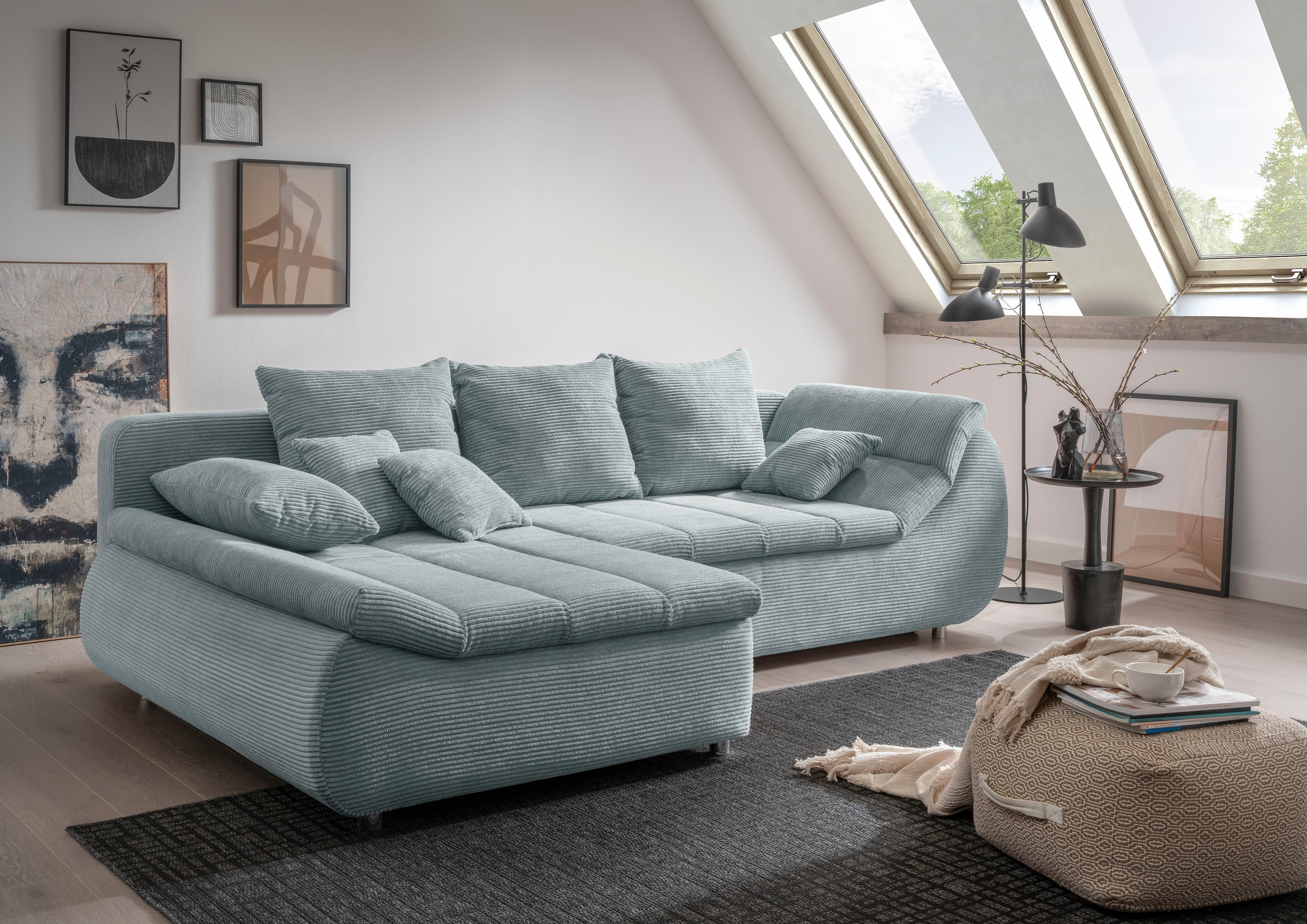 INOSIGN Ecksofa Imola elegant und bequem, günstig online kaufen