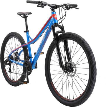 Bikestar Mountainbike, 21 Gang Shimano RD-TY300 Schaltwerk, Kettenschaltung